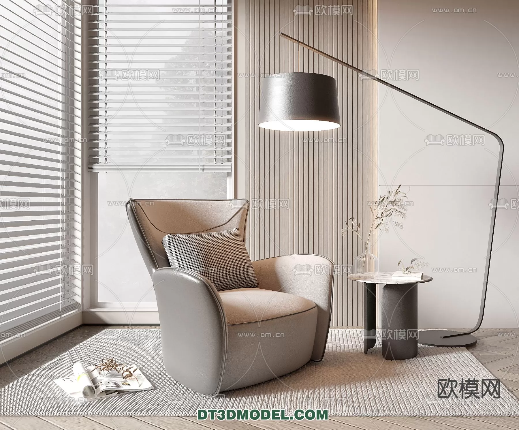 ARMCHAIR 3D MODELS – MODERN STYLE – 0052