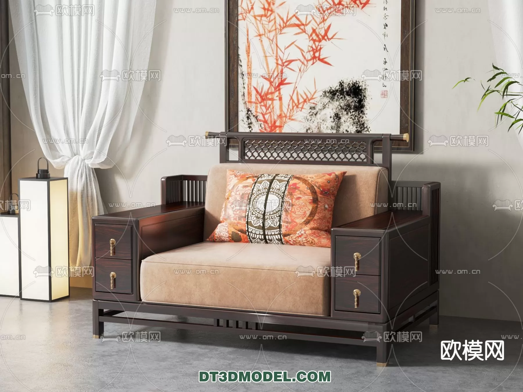 ARMCHAIR 3D MODELS – MODERN STYLE – 0054