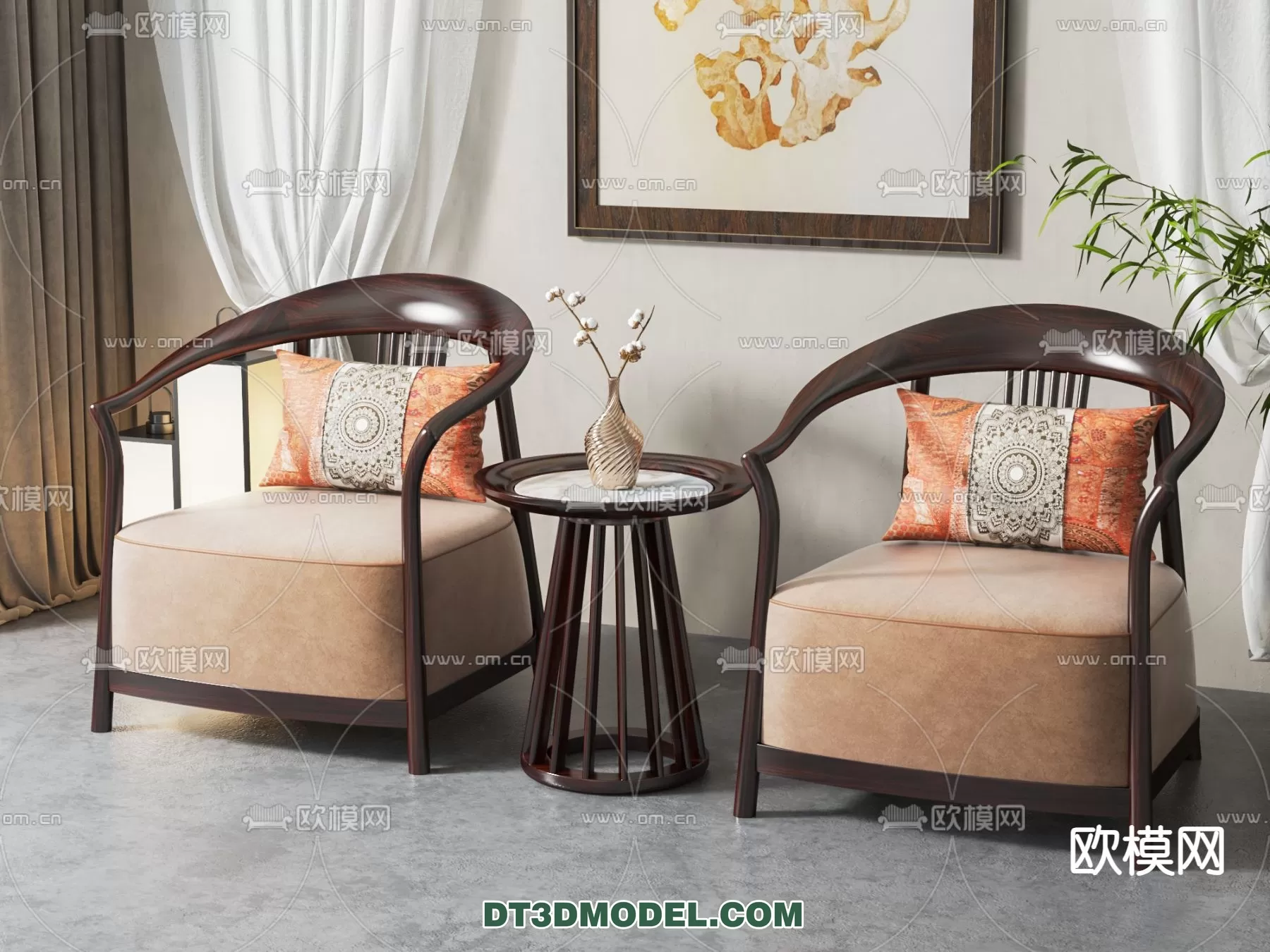 ARMCHAIR 3D MODELS – MODERN STYLE – 0055