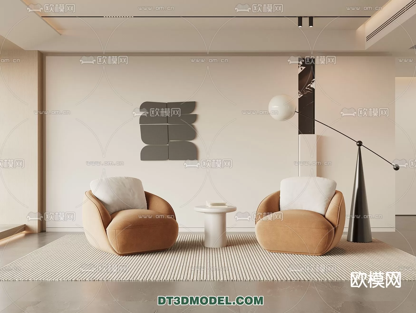 ARMCHAIR 3D MODELS – MODERN STYLE – 0056