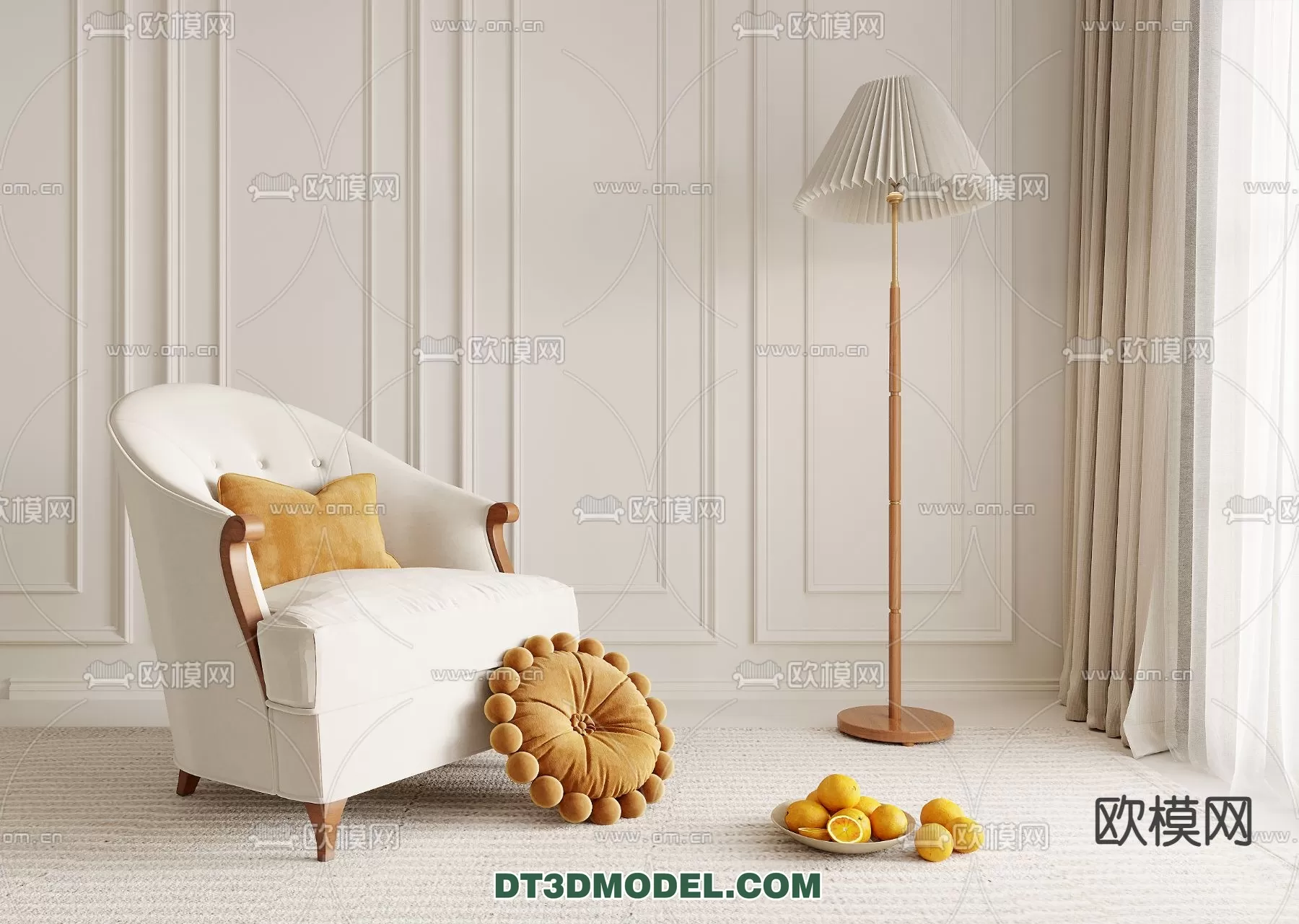 ARMCHAIR 3D MODELS – MODERN STYLE – 0060
