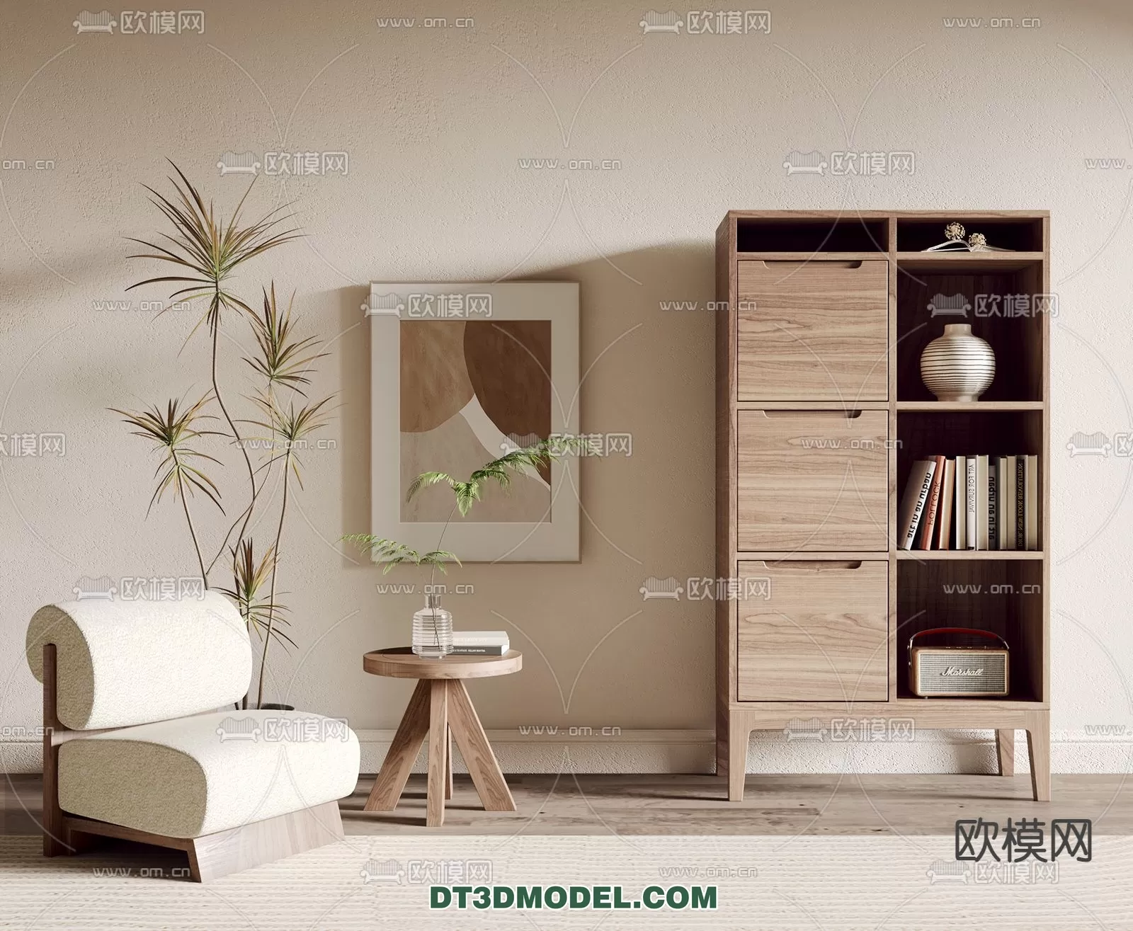 ARMCHAIR 3D MODELS – MODERN STYLE – 0063