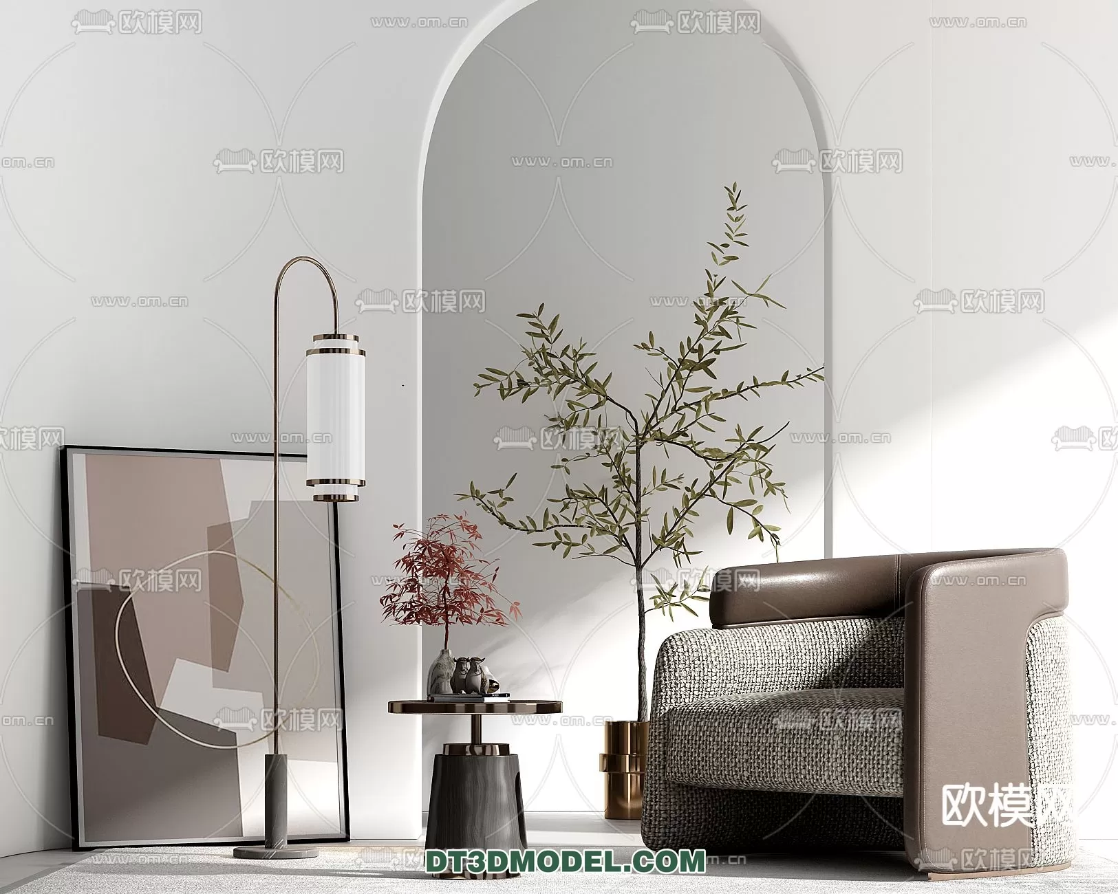 ARMCHAIR 3D MODELS – MODERN STYLE – 0077