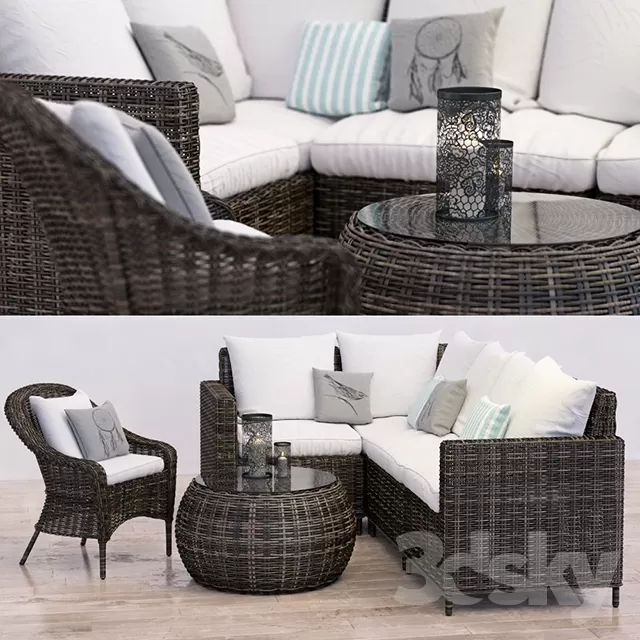 3DSKYMODEL – Sofa – 325