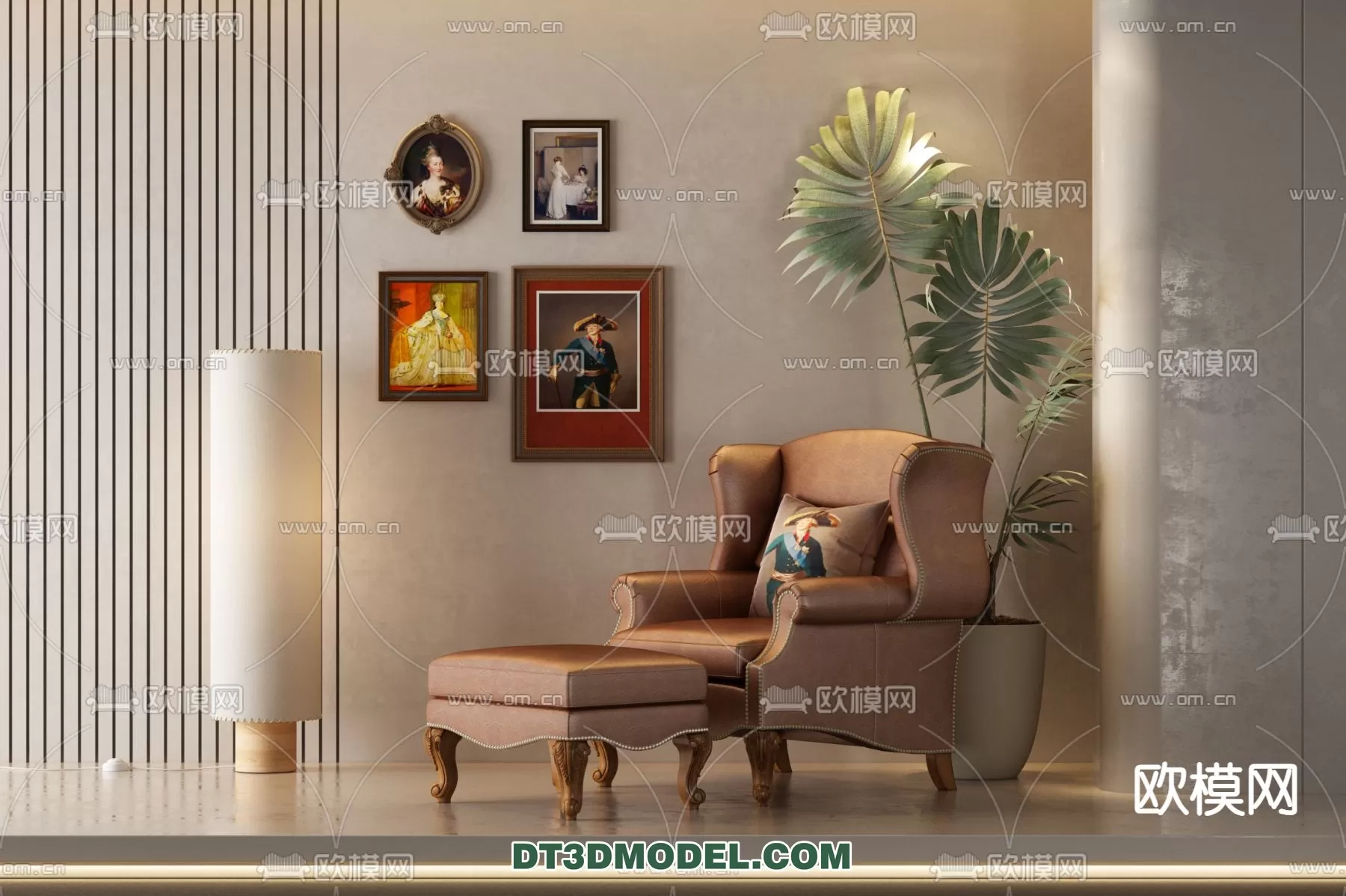 ARMCHAIR 3D MODELS – MODERN STYLE – 0117