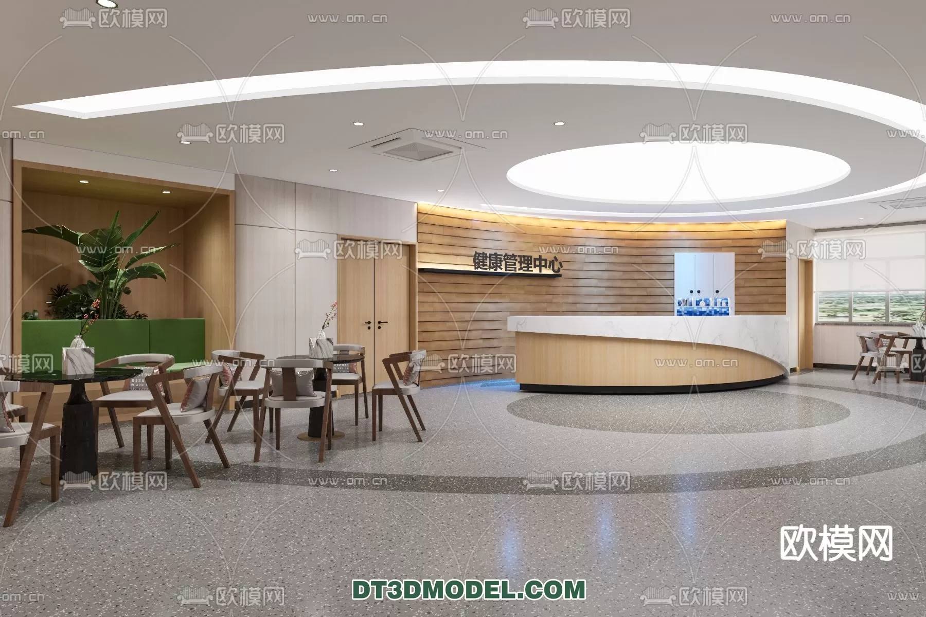 HOSPITAL 3D SCENES – MODERN – 0010