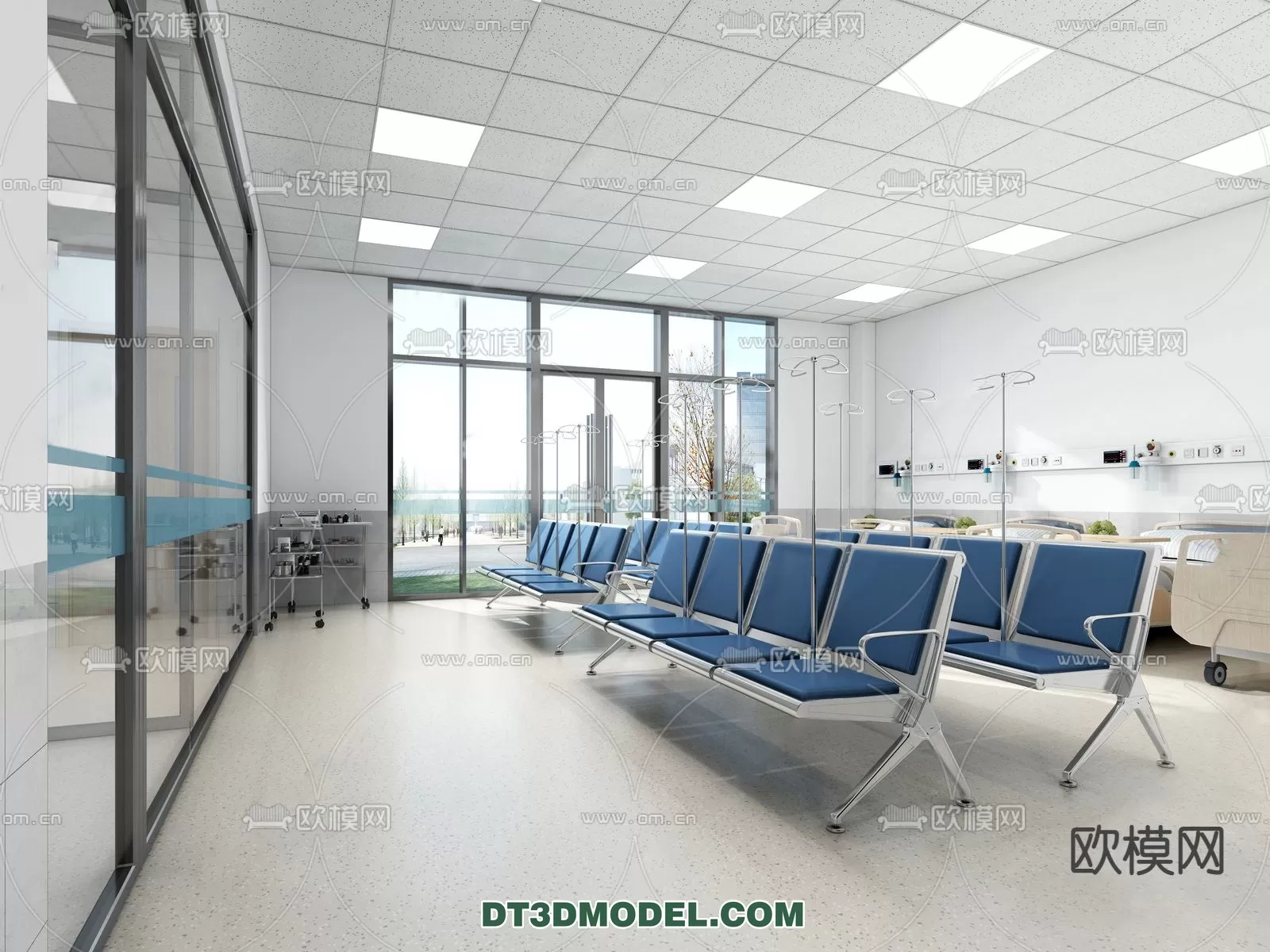 HOSPITAL 3D SCENES – MODERN – 0011