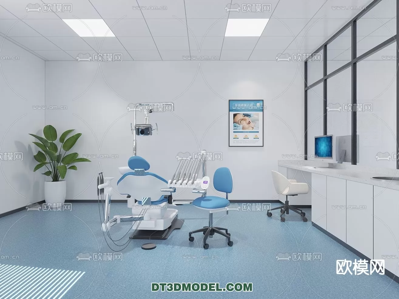 HOSPITAL 3D SCENES – MODERN – 0013