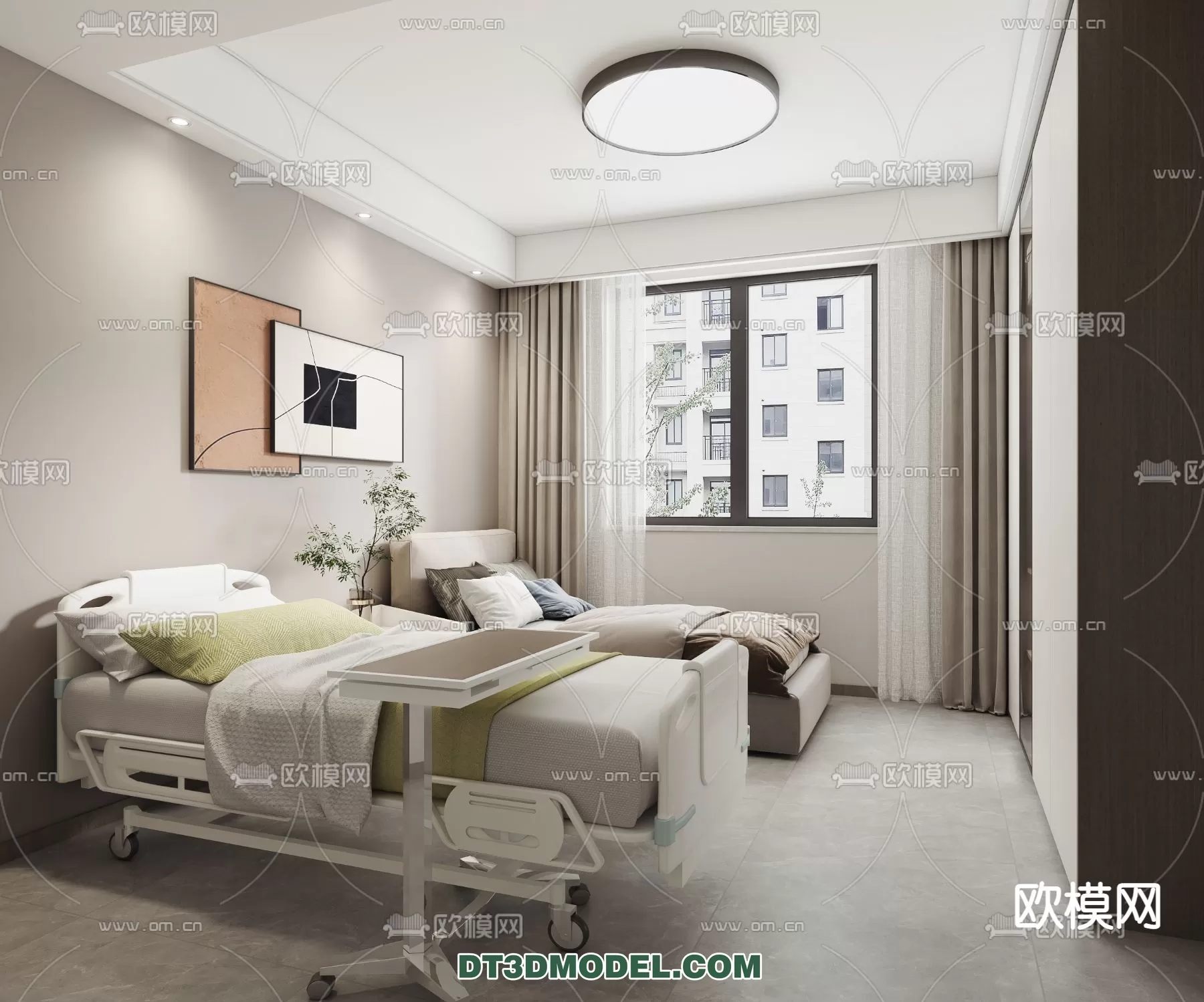 HOSPITAL 3D SCENES – MODERN – 0021