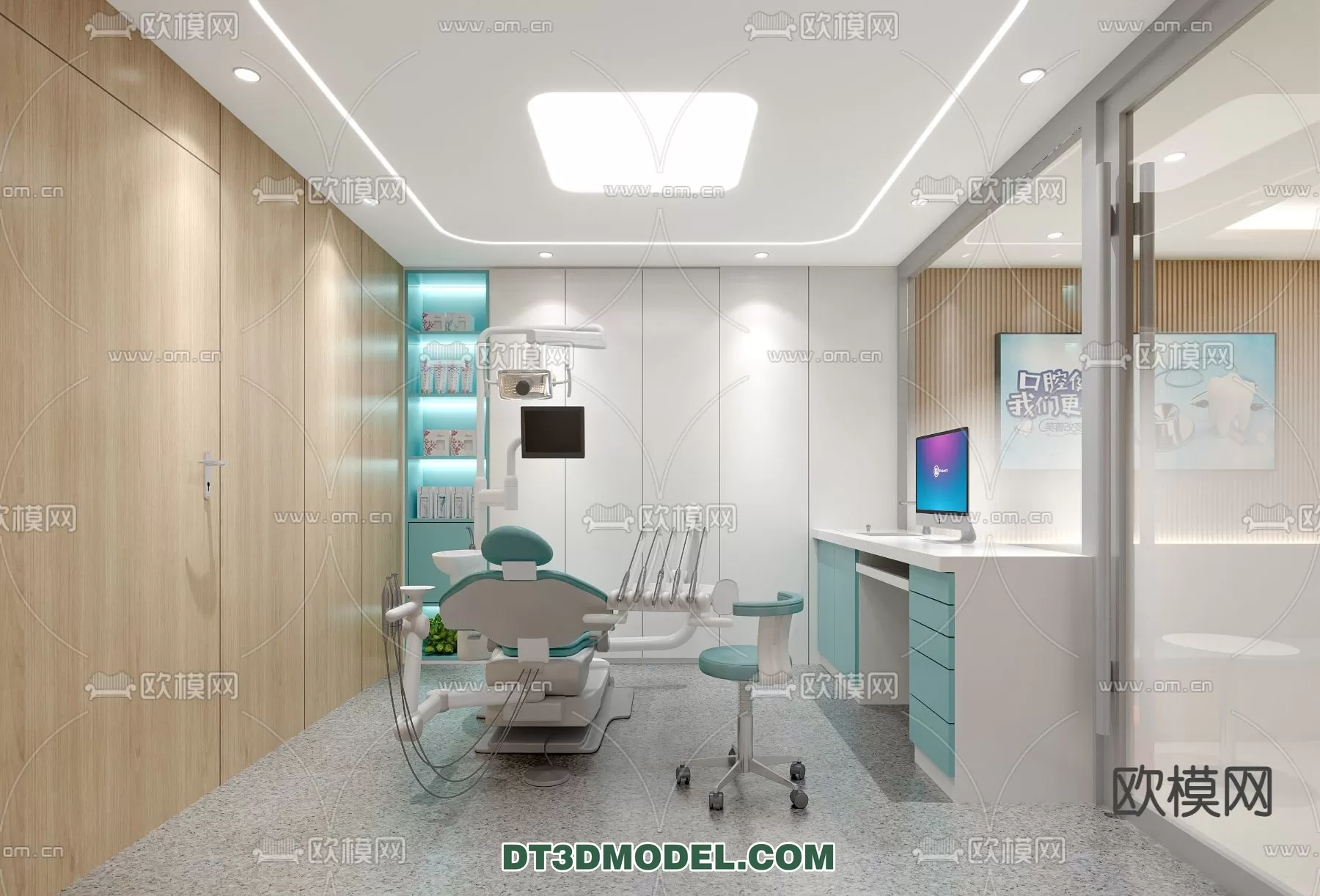 HOSPITAL 3D SCENES – MODERN – 0023