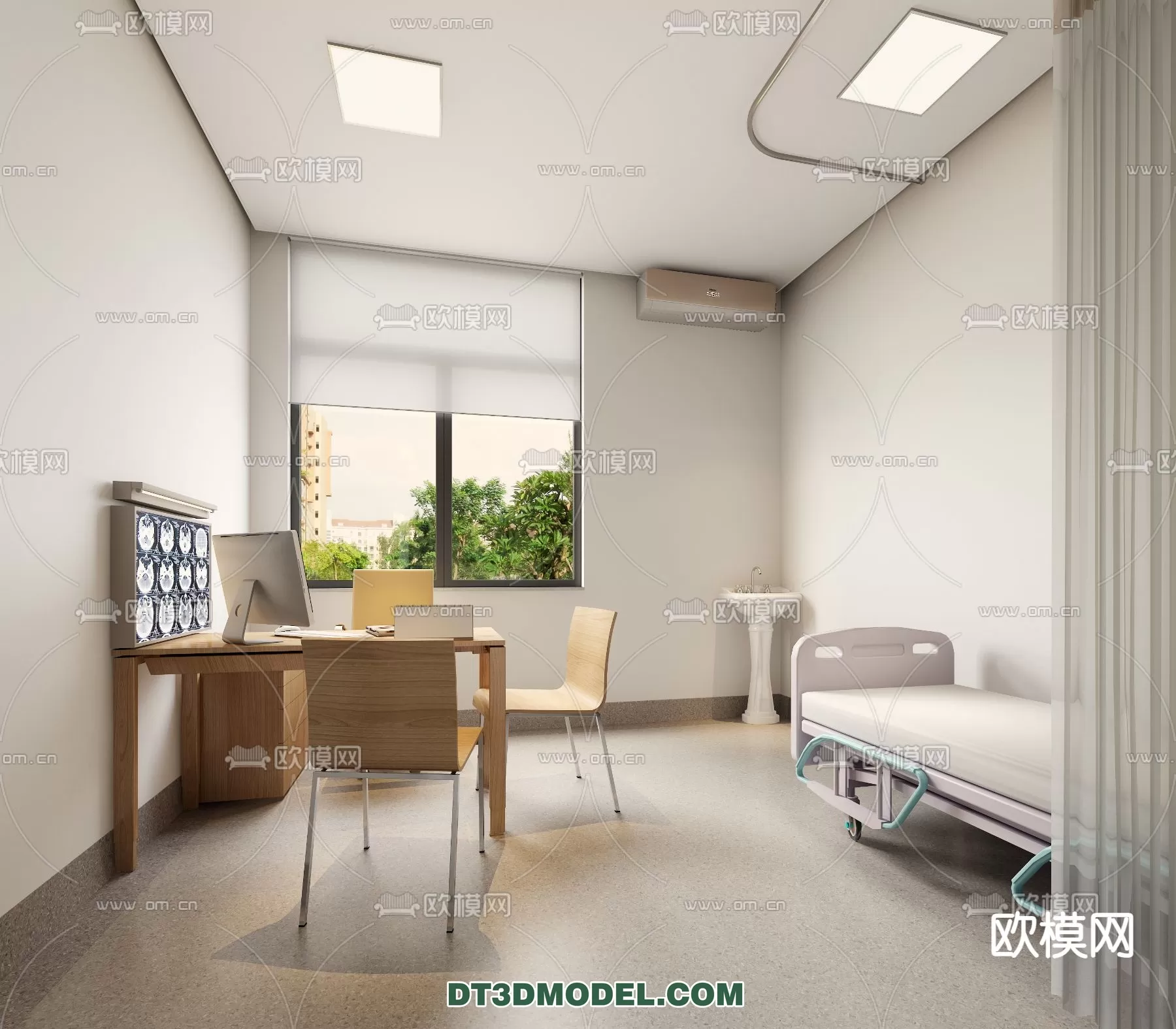 HOSPITAL 3D SCENES – MODERN – 0026