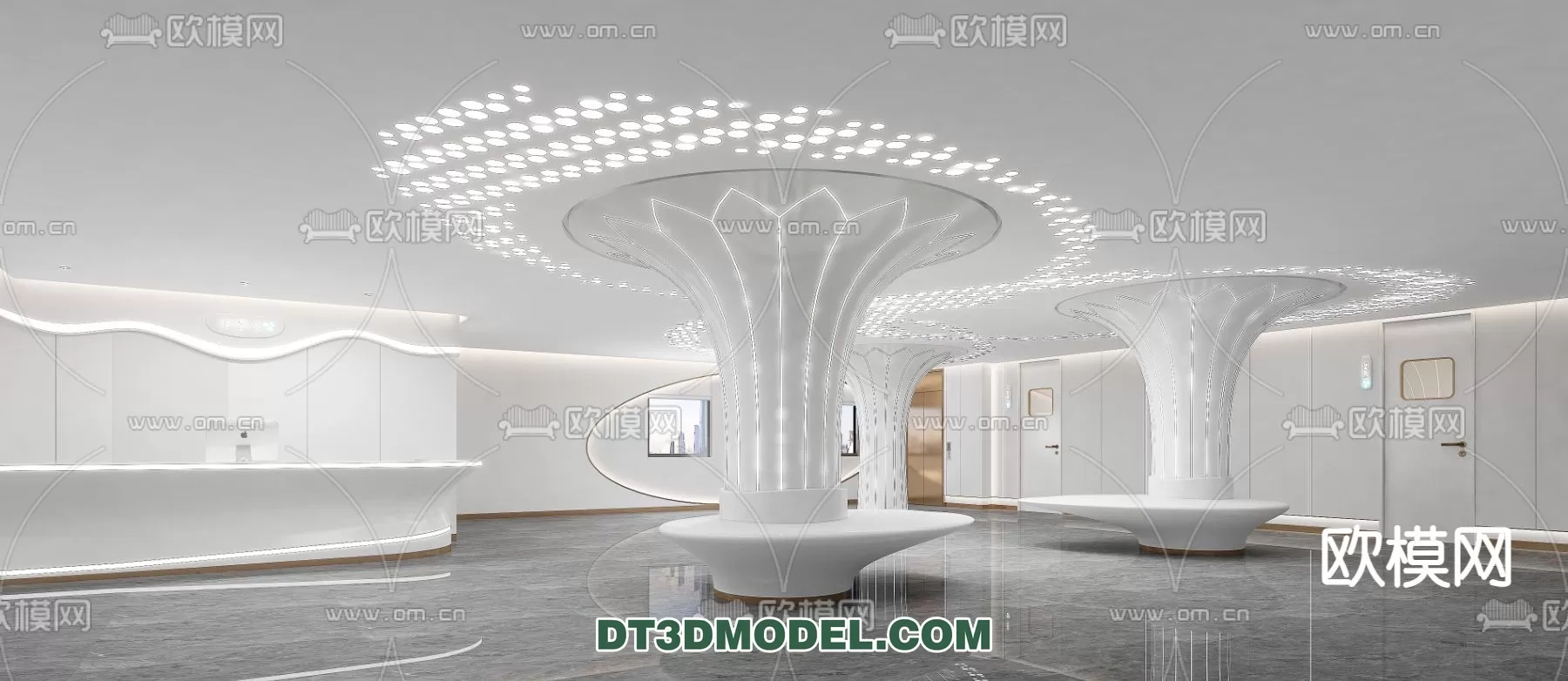HOSPITAL 3D SCENES – MODERN – 0038