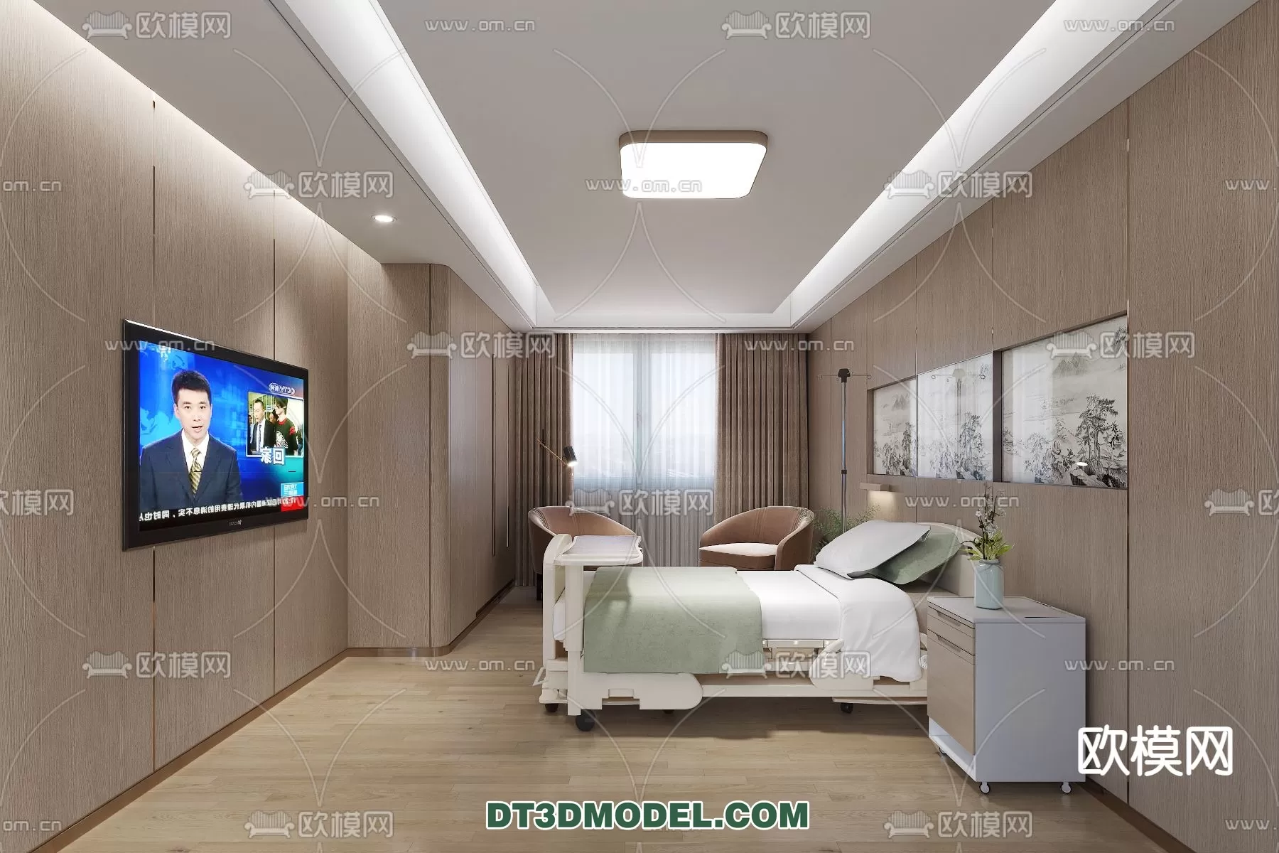 HOSPITAL 3D SCENES – MODERN – 0039