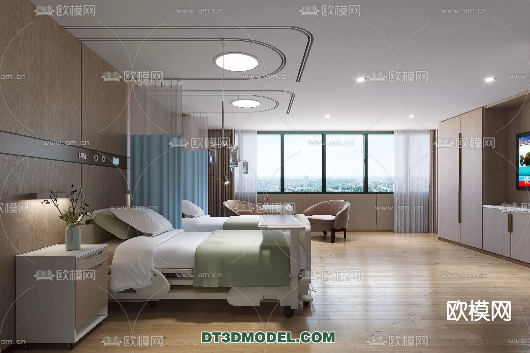 HOSPITAL 3D SCENES – MODERN – 0040