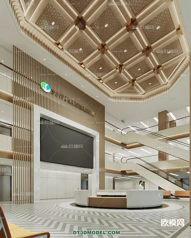 HOSPITAL 3D SCENES – MODERN – 0049