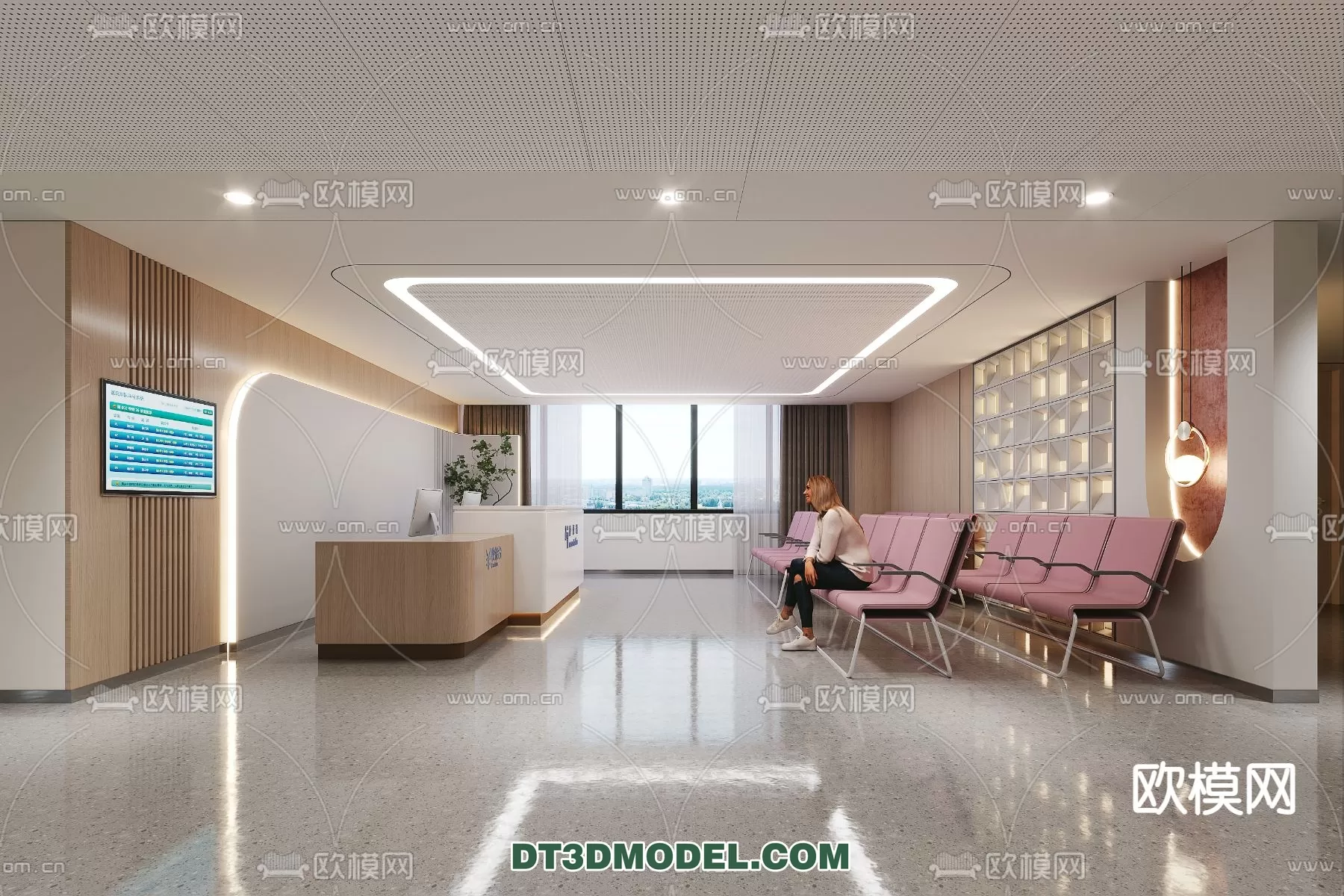 HOSPITAL 3D SCENES – MODERN – 0057