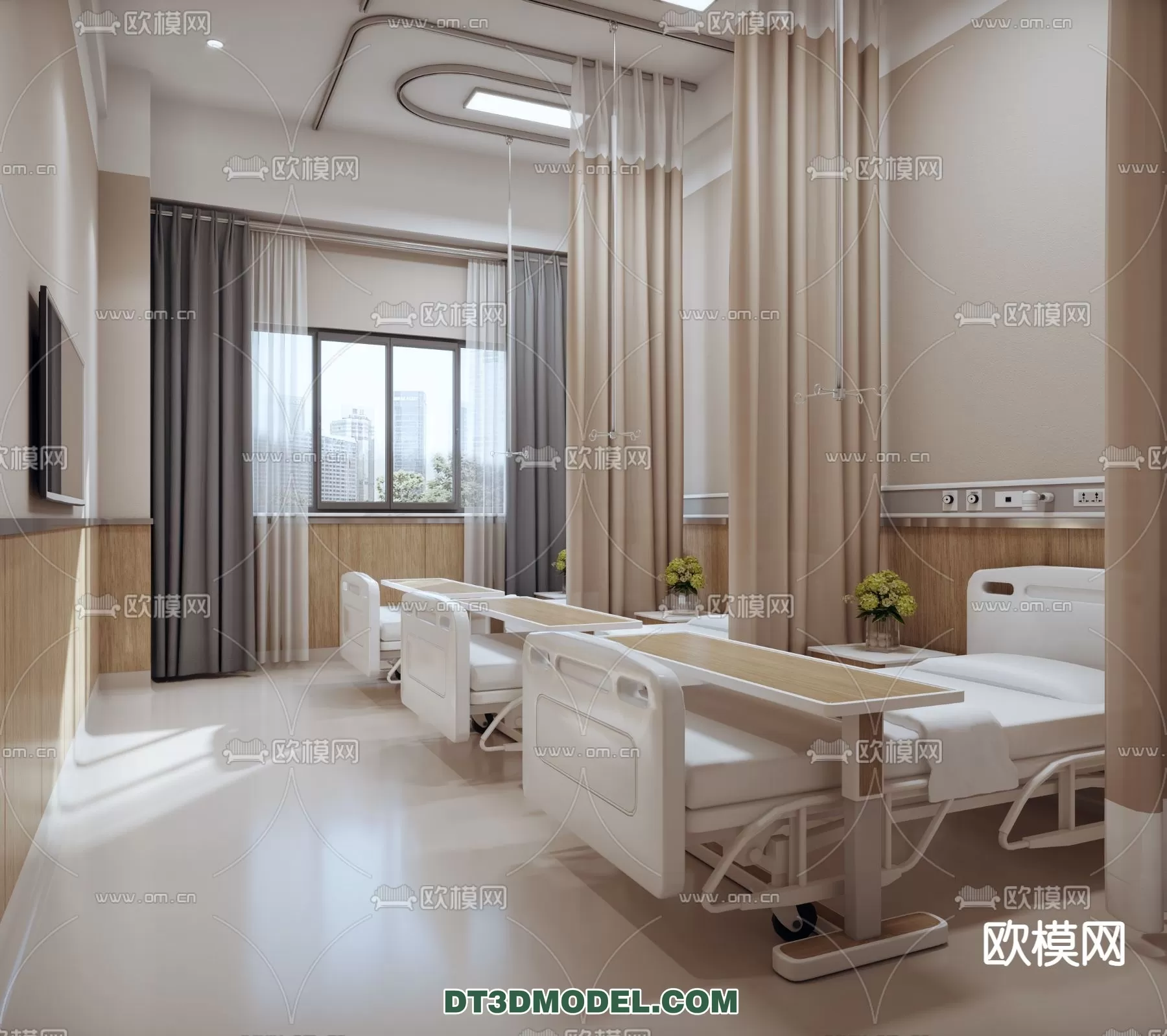 HOSPITAL 3D SCENES – MODERN – 0061