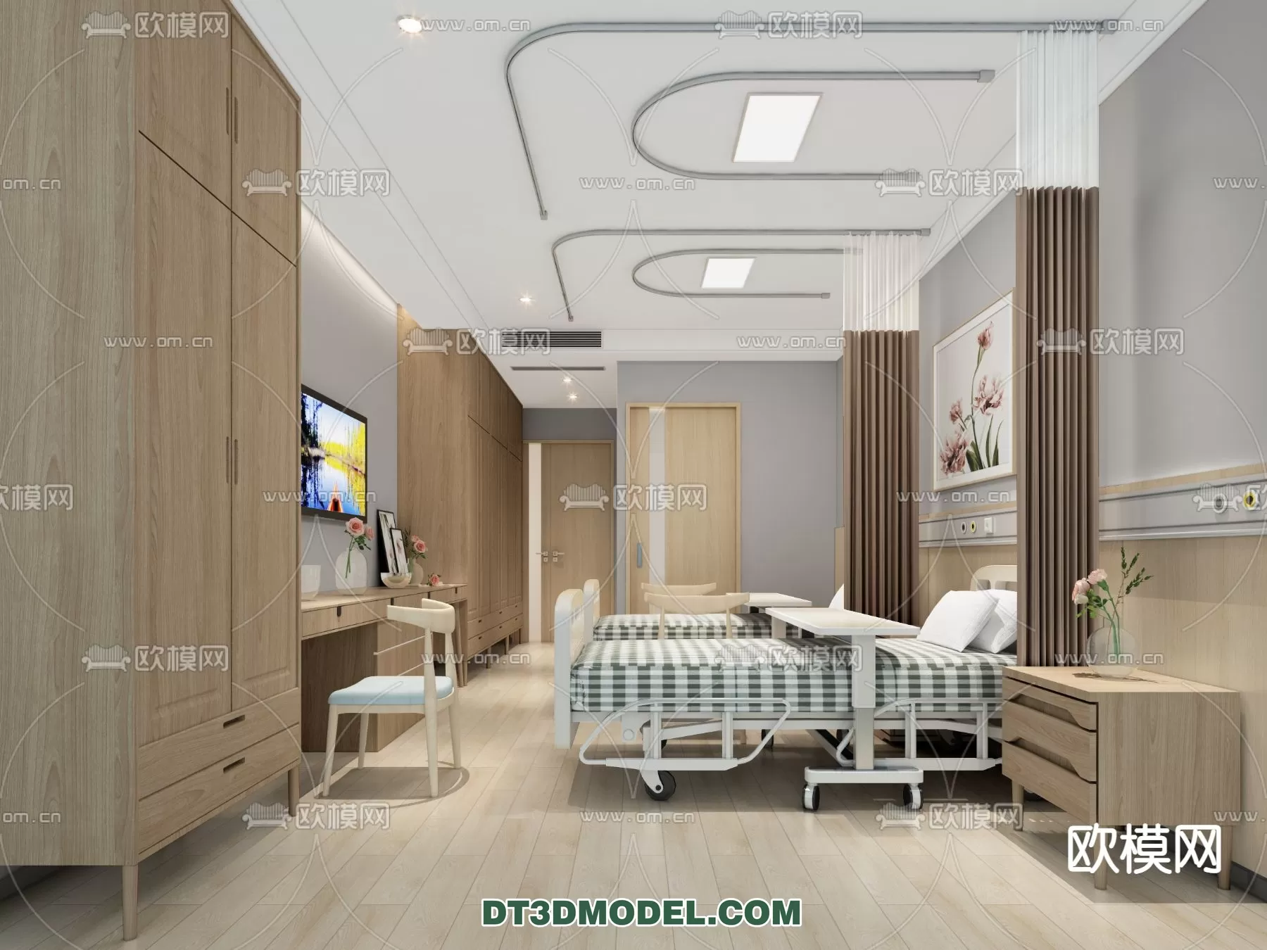 HOSPITAL 3D SCENES – MODERN – 0064