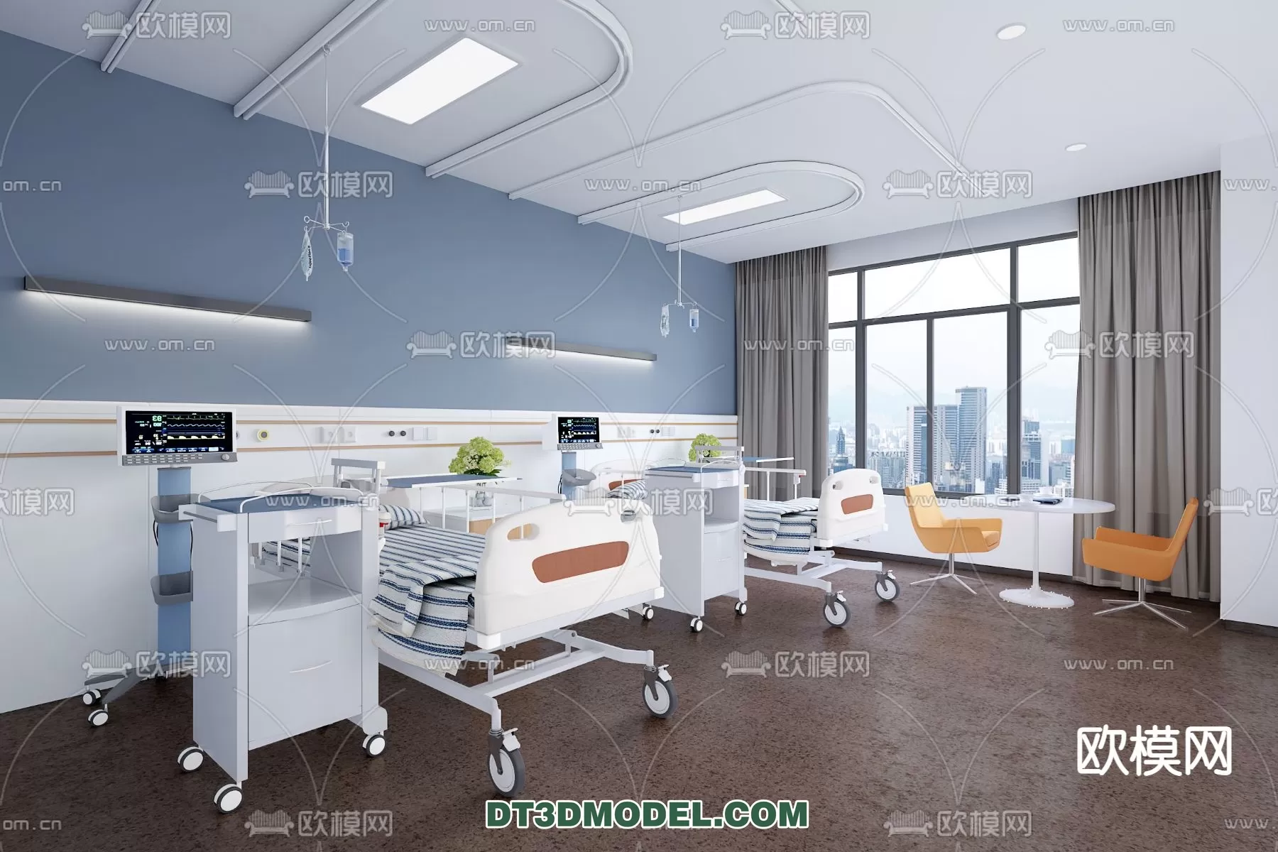HOSPITAL 3D SCENES – MODERN – 0065