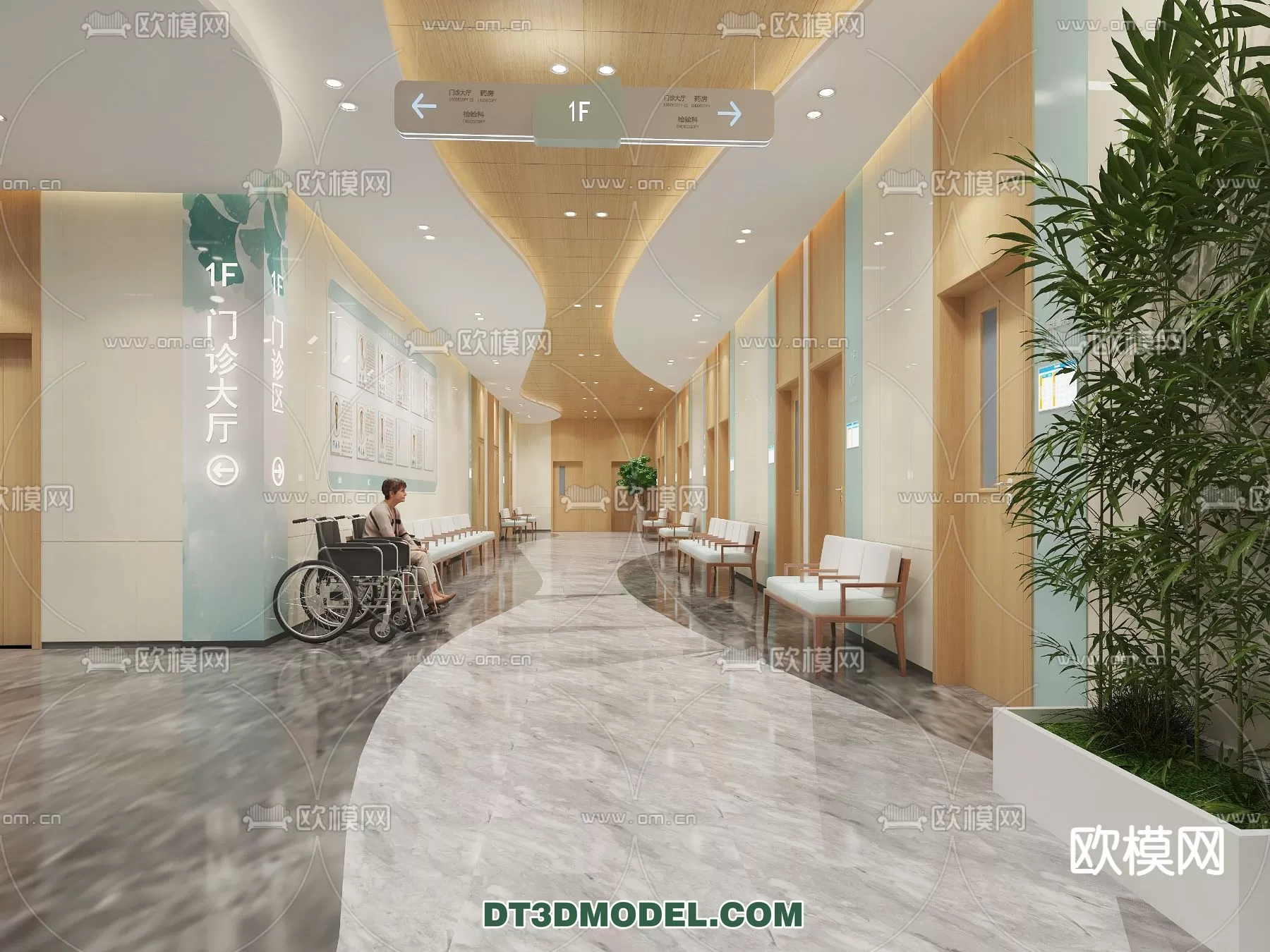 HOSPITAL 3D SCENES – MODERN – 0069