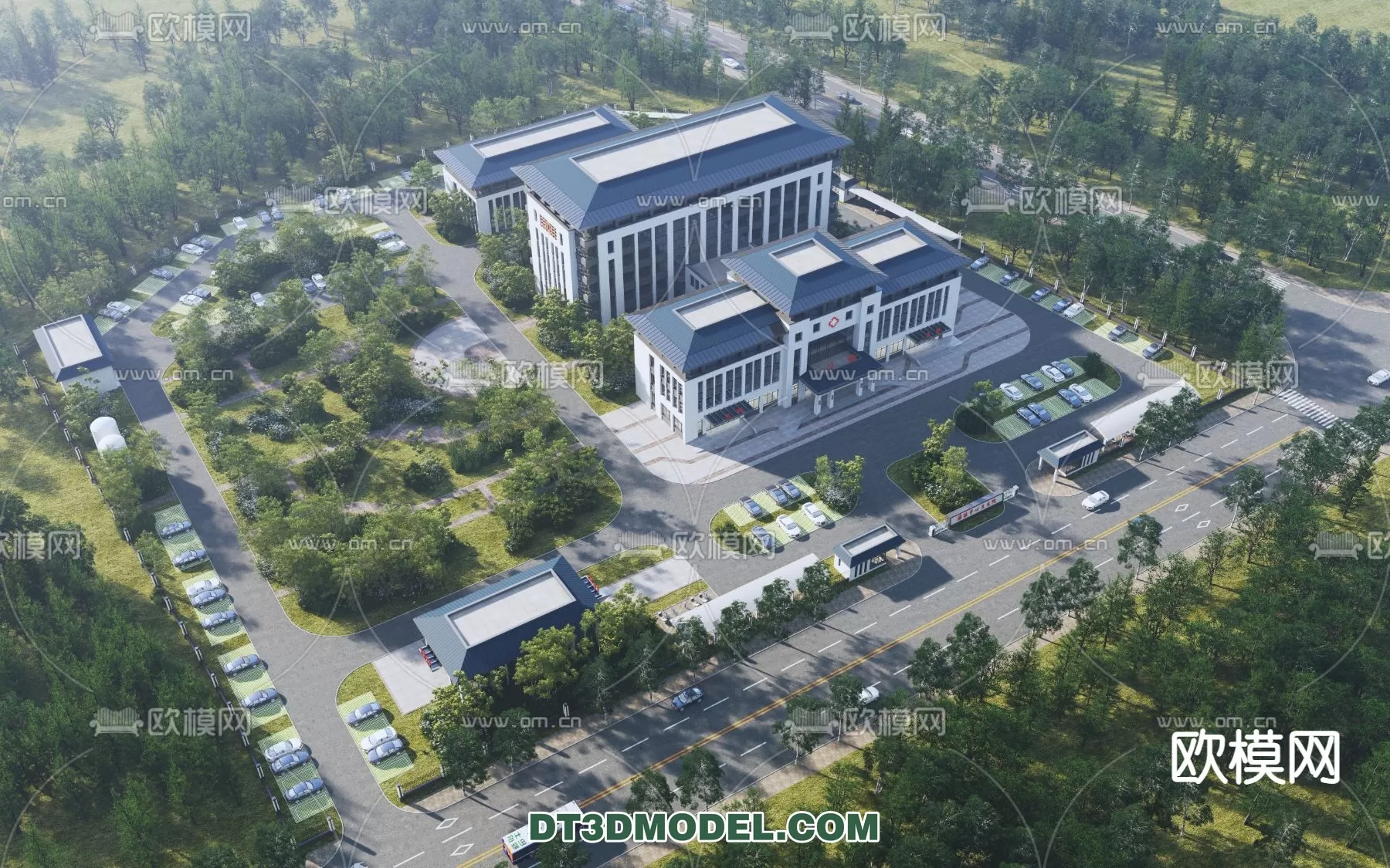 HOSPITAL 3D SCENES – MODERN – 0106