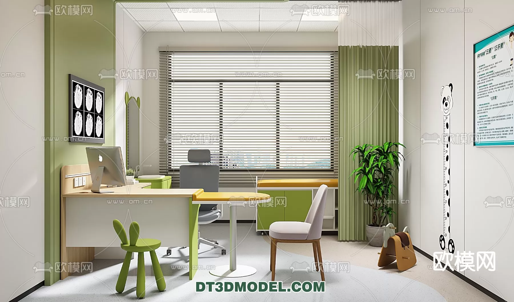 HOSPITAL 3D SCENES – MODERN – 0109