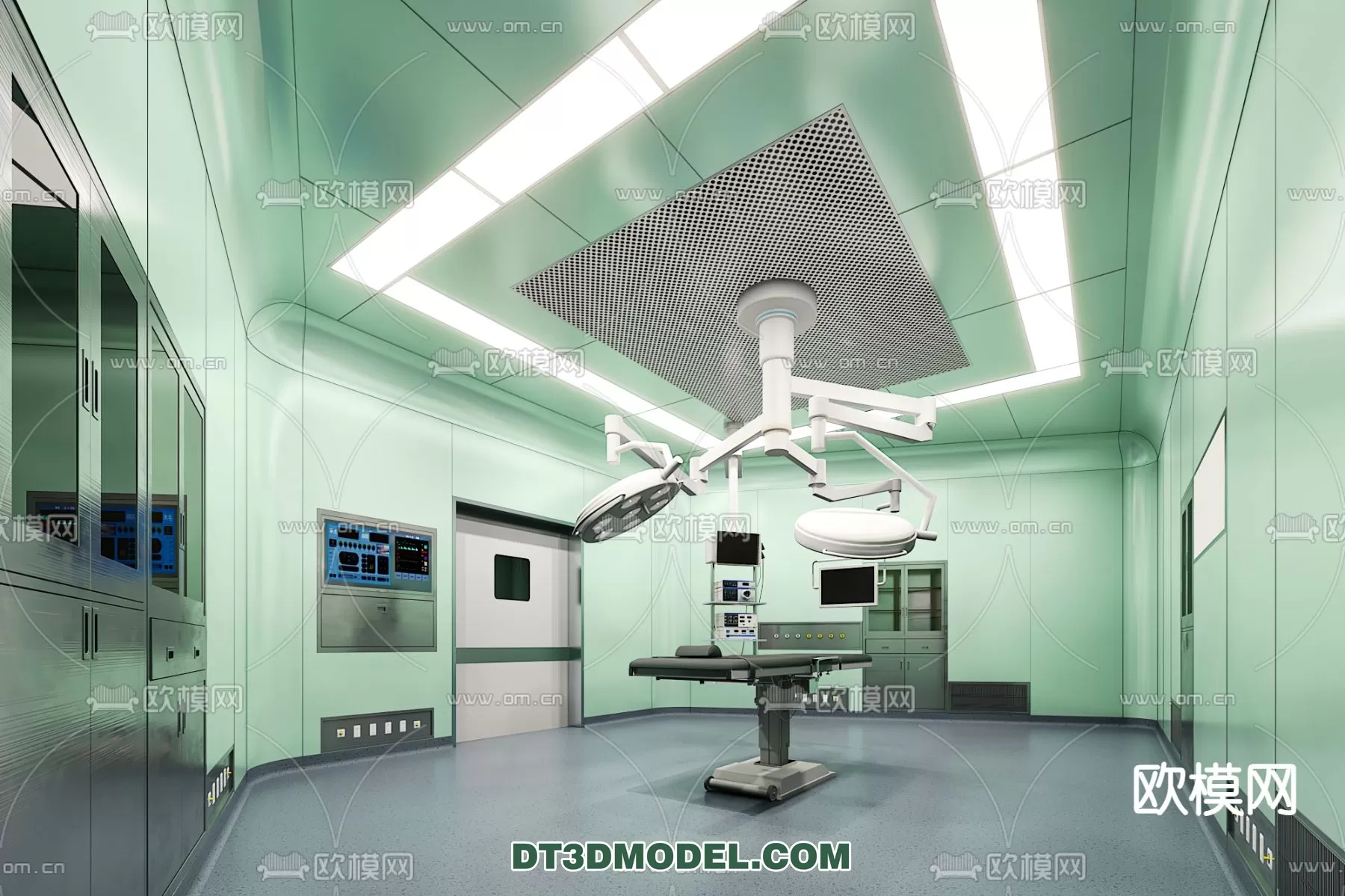 HOSPITAL 3D SCENES – MODERN – 0134