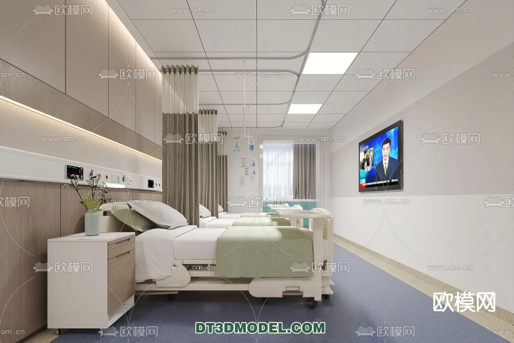 HOSPITAL 3D SCENES – MODERN – 0145
