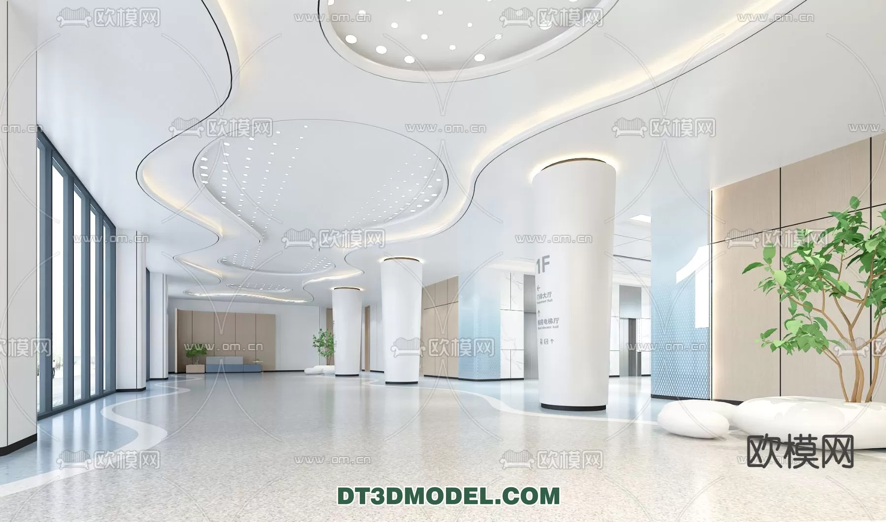 HOSPITAL 3D SCENES – MODERN – 0146