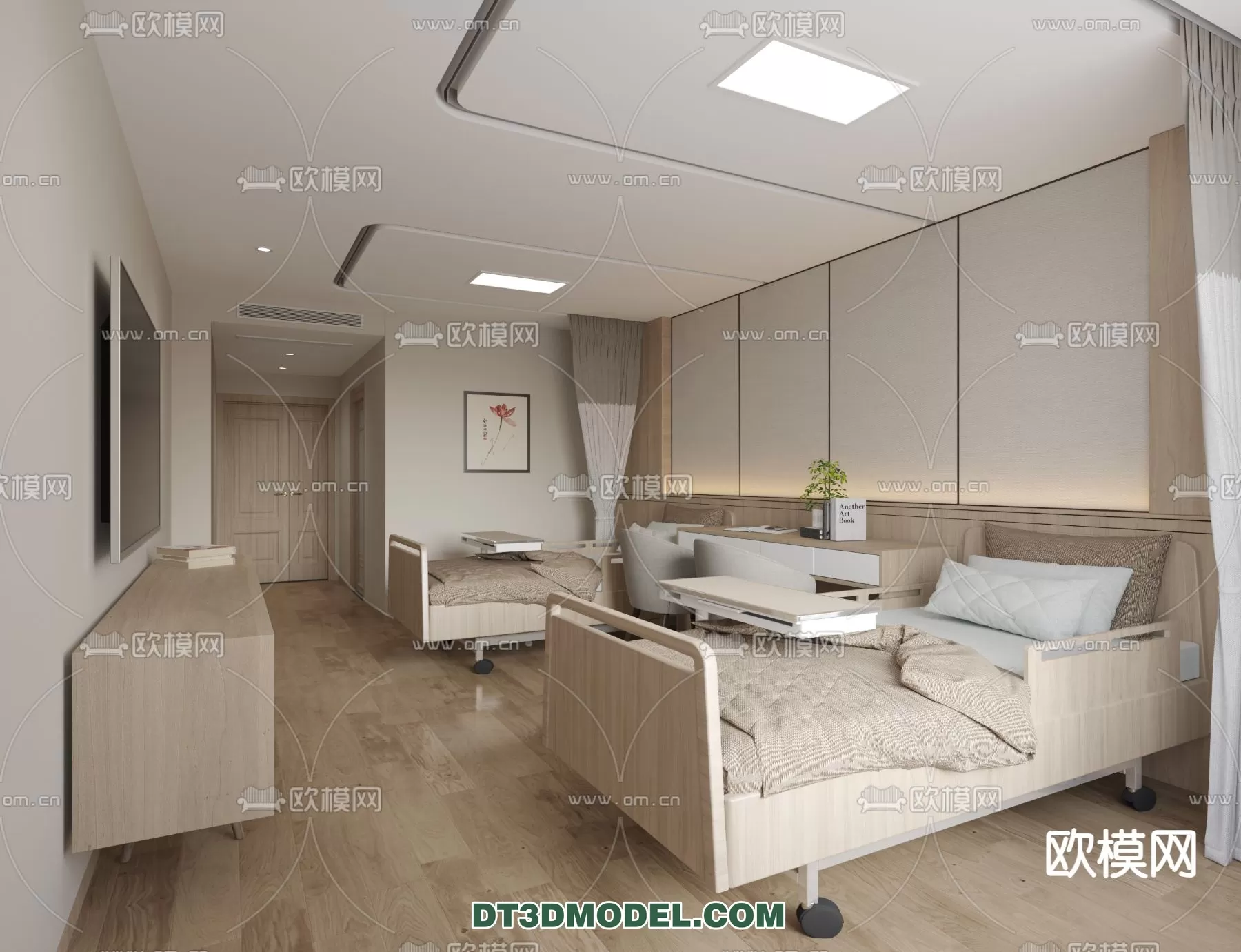 HOSPITAL 3D SCENES – MODERN – 0149