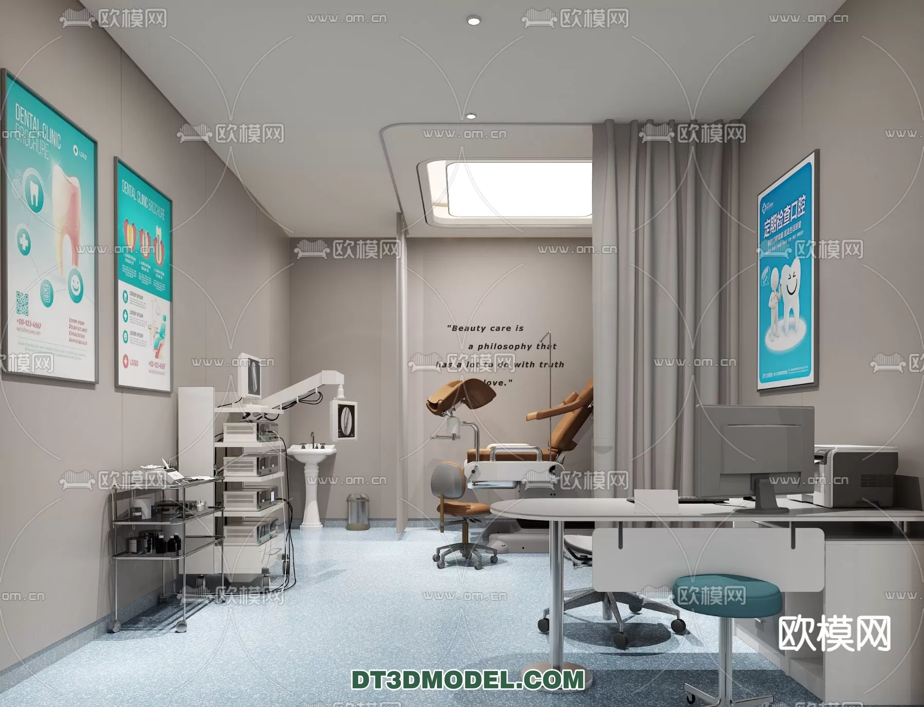 HOSPITAL 3D SCENES – MODERN – 0180