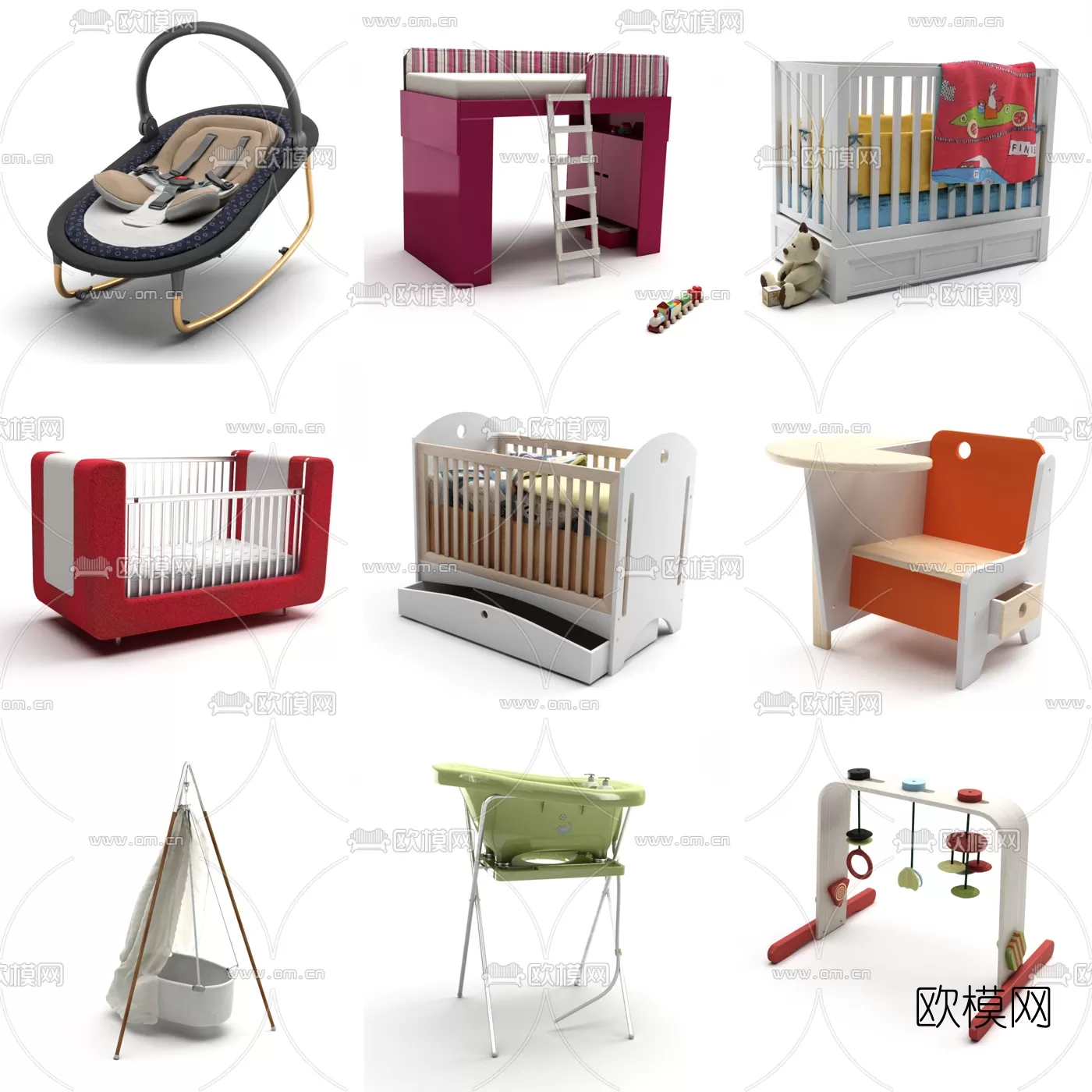 CRADLE 3D MODELS – 004