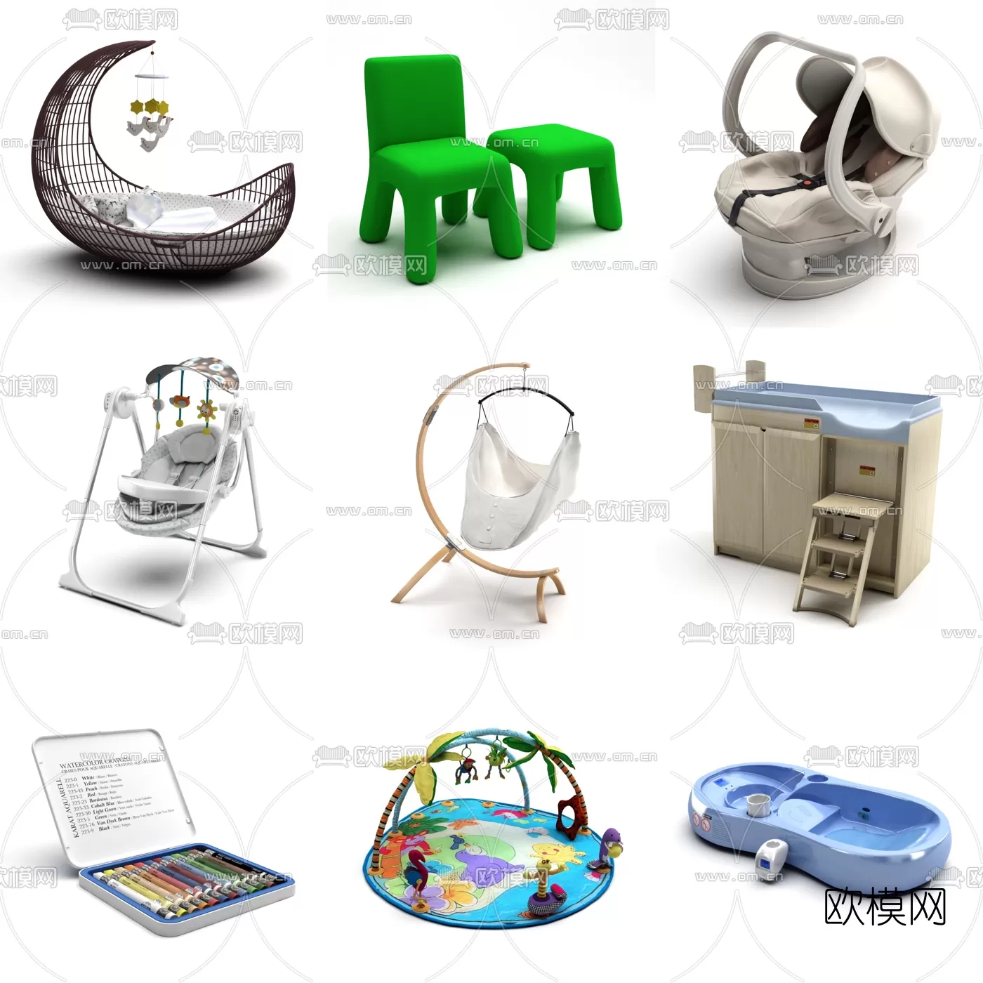 CRADLE 3D MODELS – 005