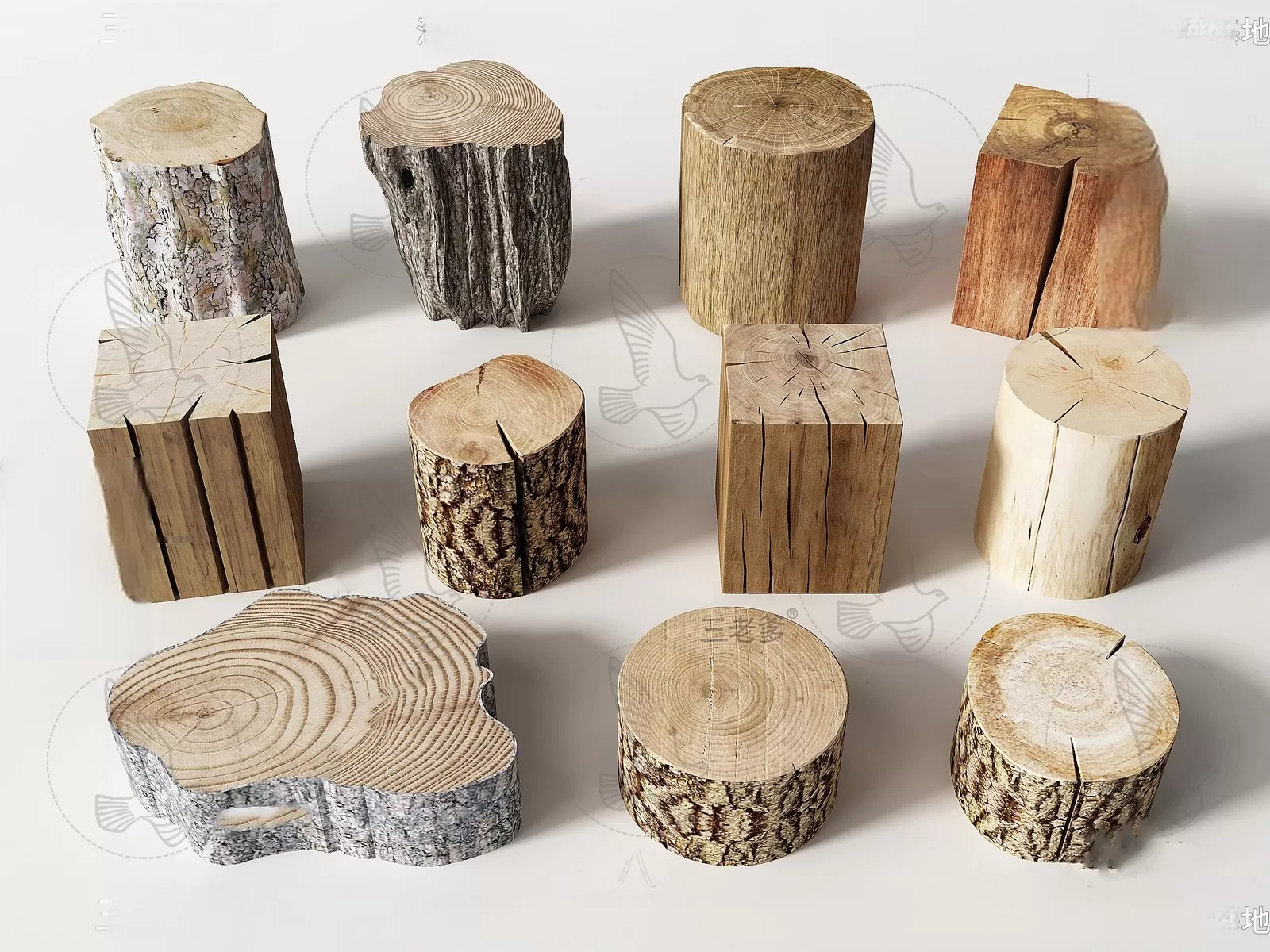 WOODEN – NATURAL – CHAIR 3D MODELS – 001