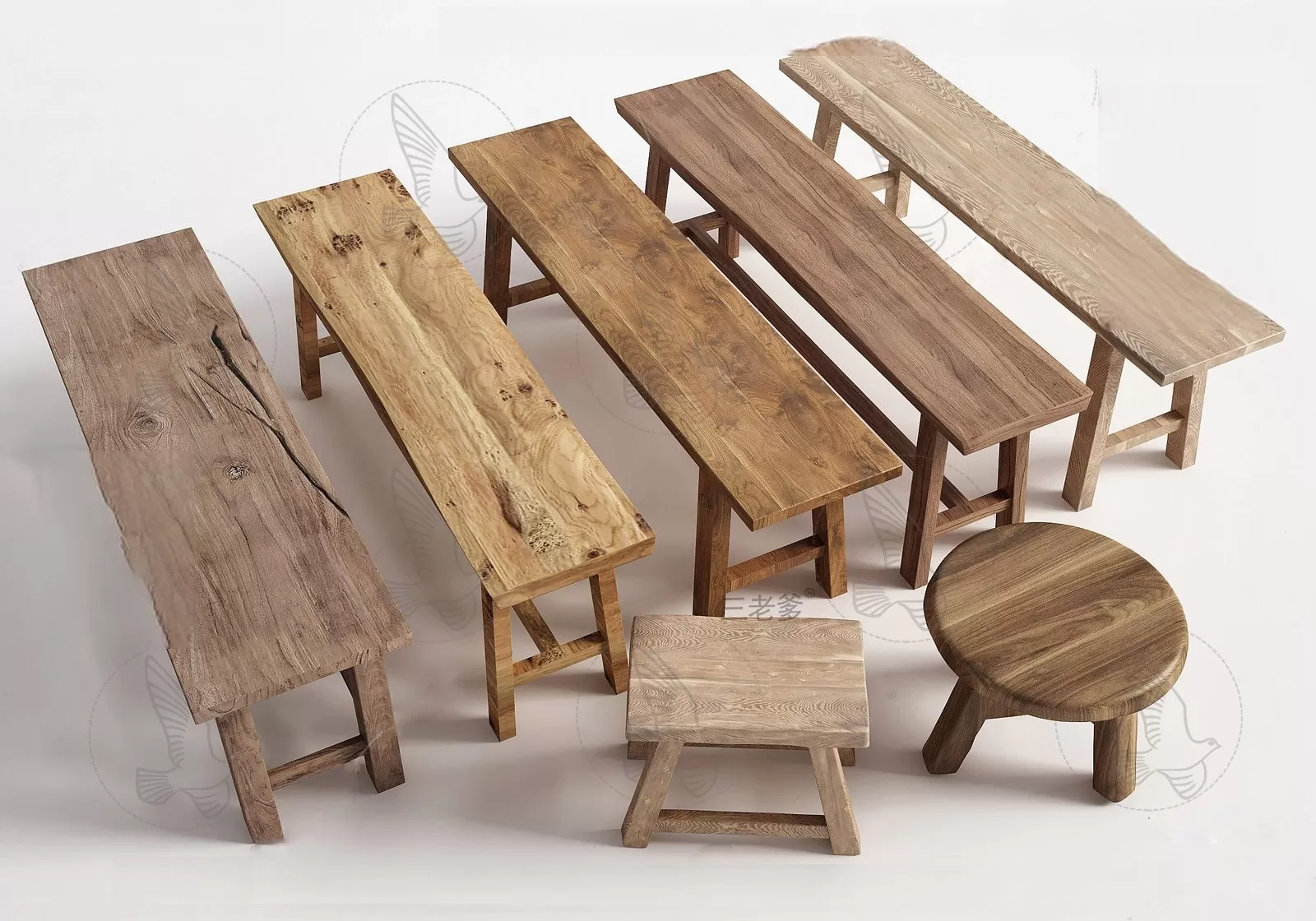 WOODEN – NATURAL – CHAIR 3D MODELS – 006