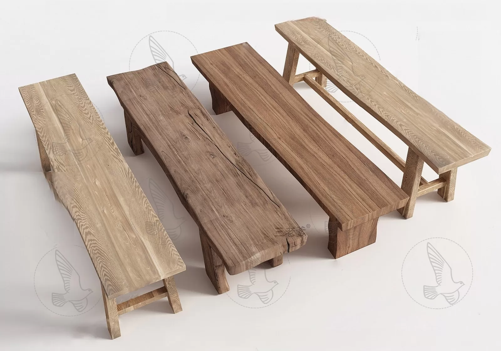 WOODEN – NATURAL – CHAIR 3D MODELS – 009