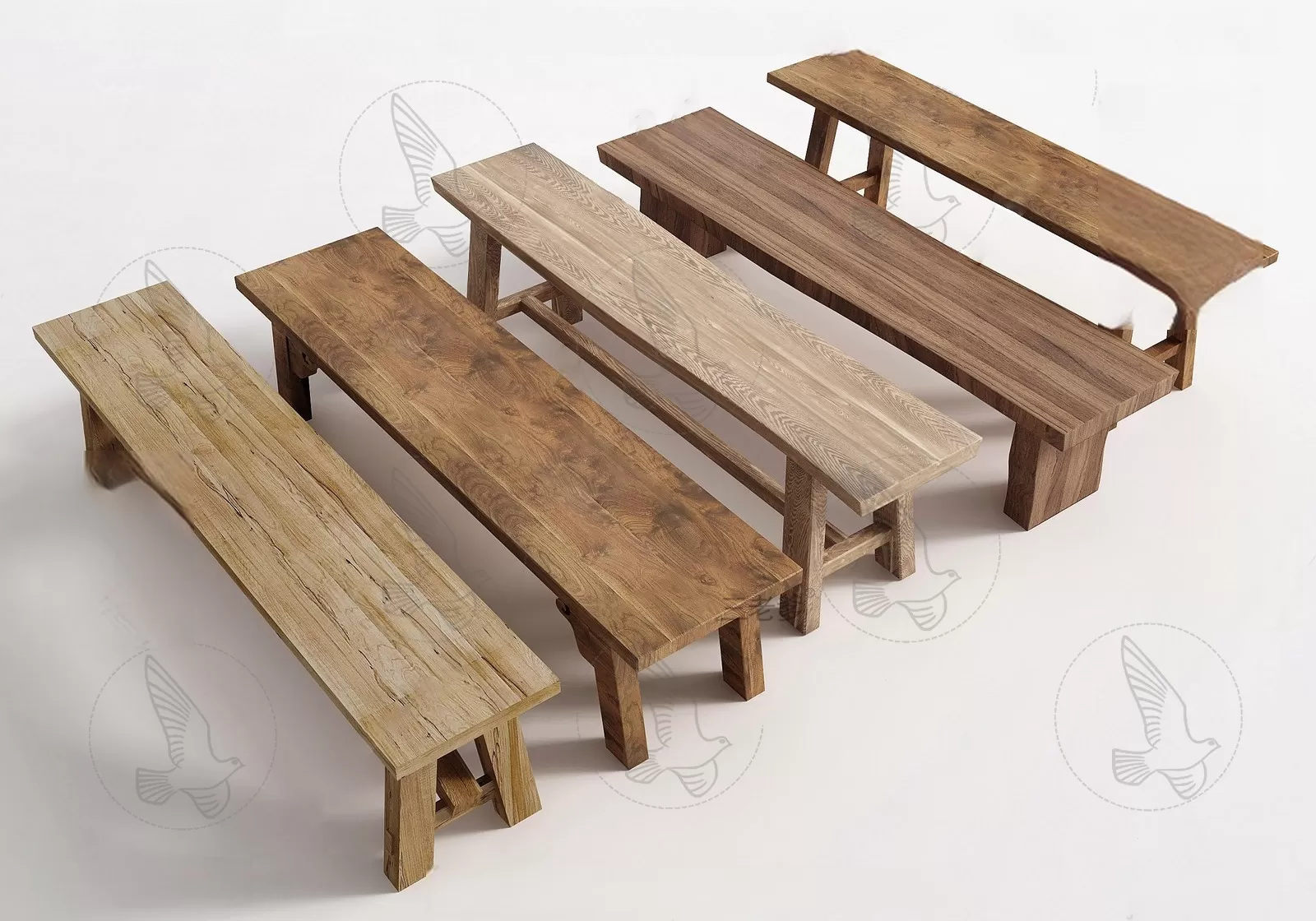 WOODEN – NATURAL – CHAIR 3D MODELS – 010