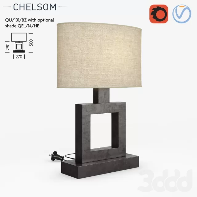 Chelsom QU 101 BZ Art Deco – 210281