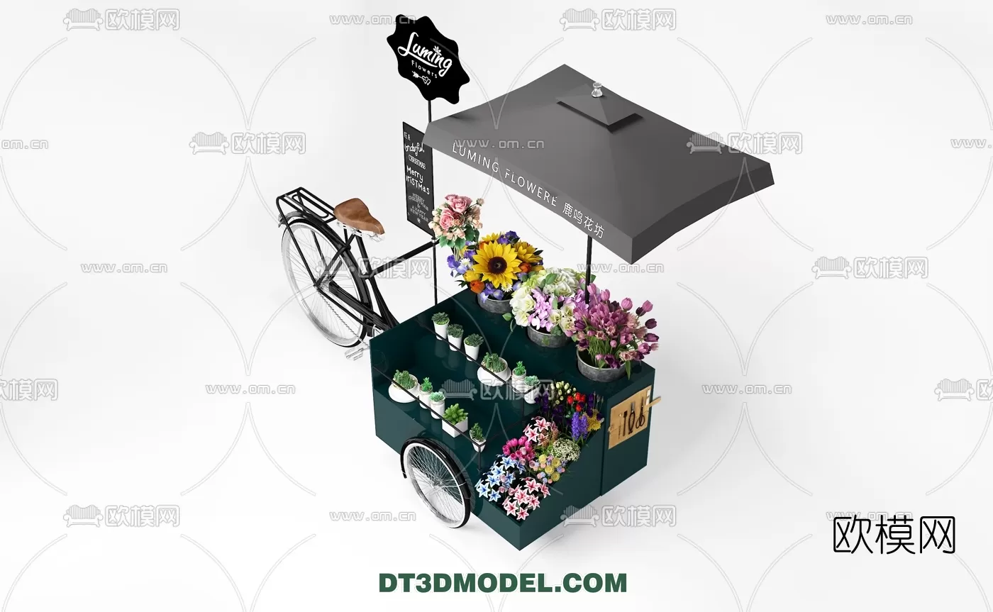 STREET VENDOR CART – 3D MODELS – 004