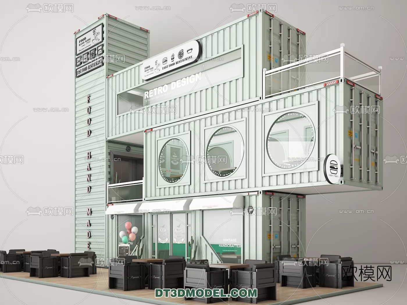 STREET VENDOR CART – 3D MODELS – 008