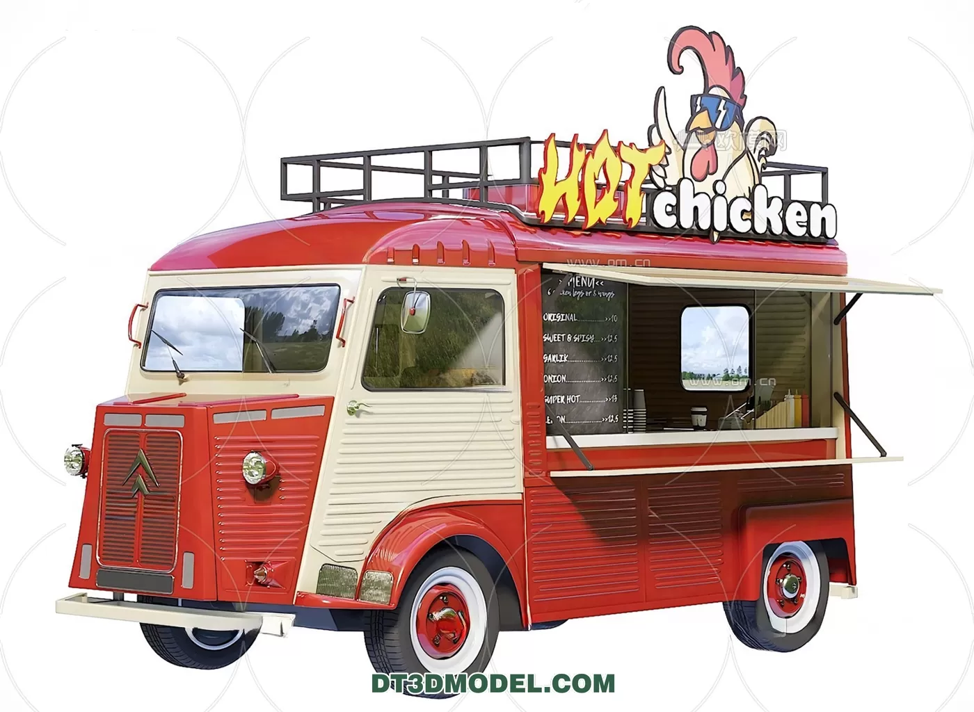 STREET VENDOR CART – 3D MODELS – 009