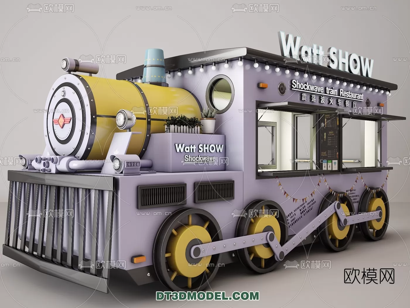 STREET VENDOR CART – 3D MODELS – 027
