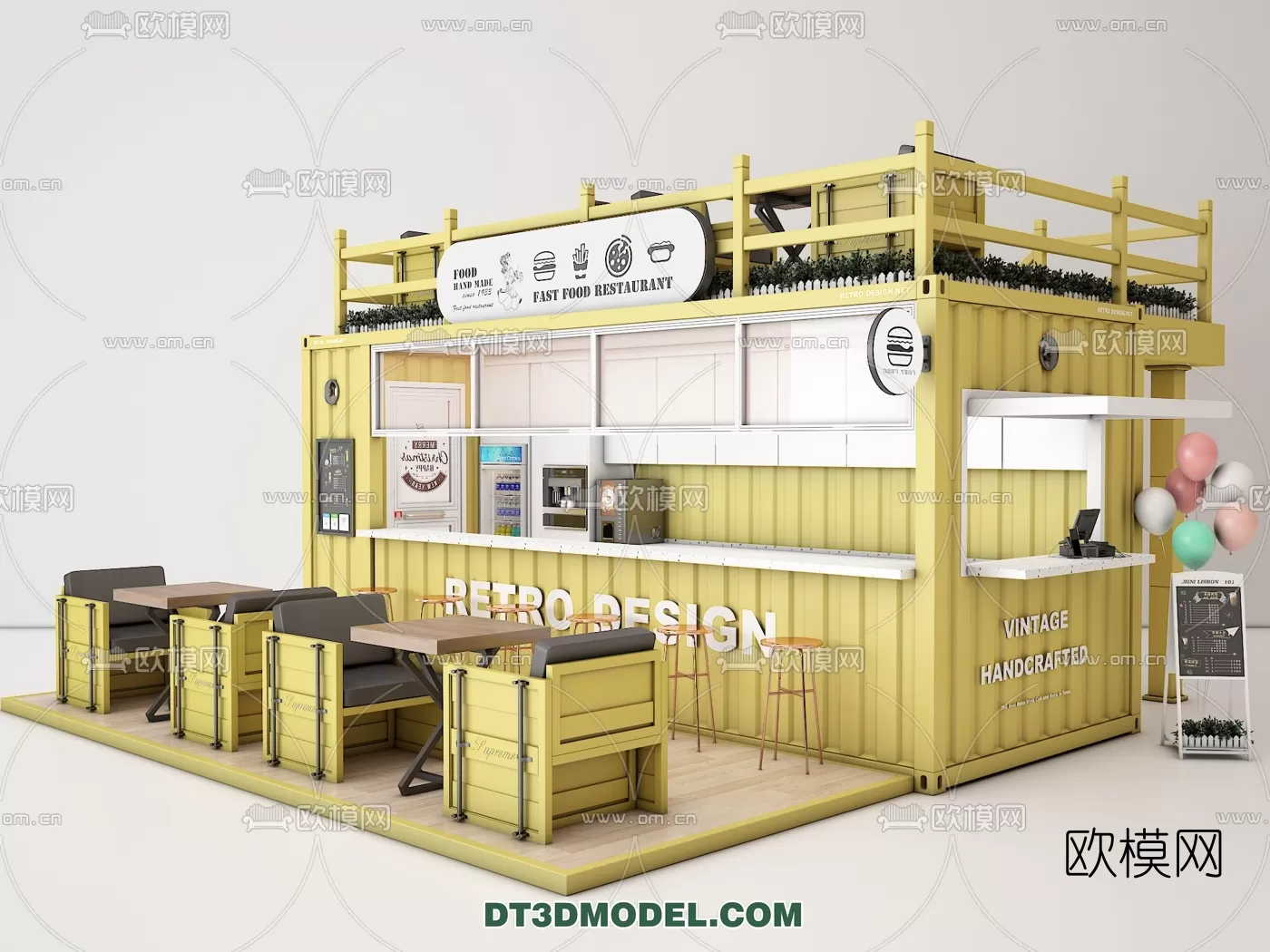 STREET VENDOR CART – 3D MODELS – 029