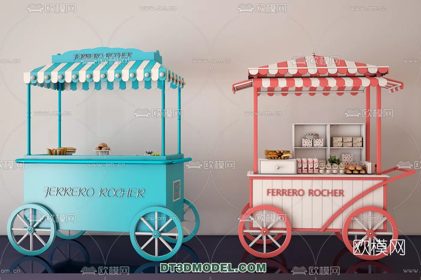 STREET VENDOR CART – 3D MODELS – 037