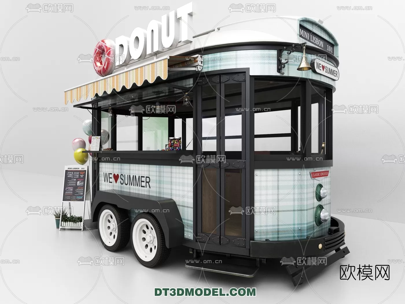 STREET VENDOR CART – 3D MODELS – 048