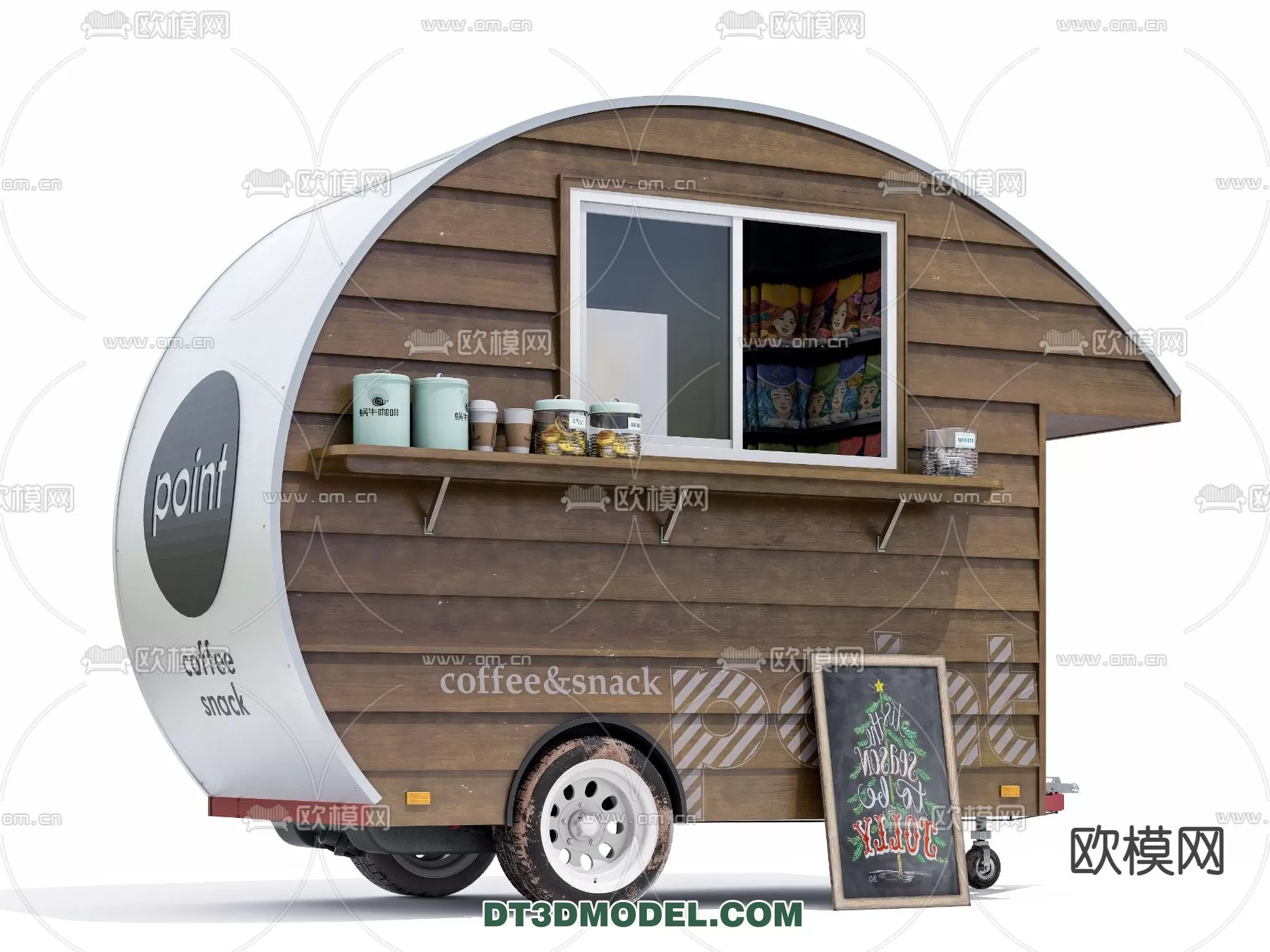 STREET VENDOR CART – 3D MODELS – 057