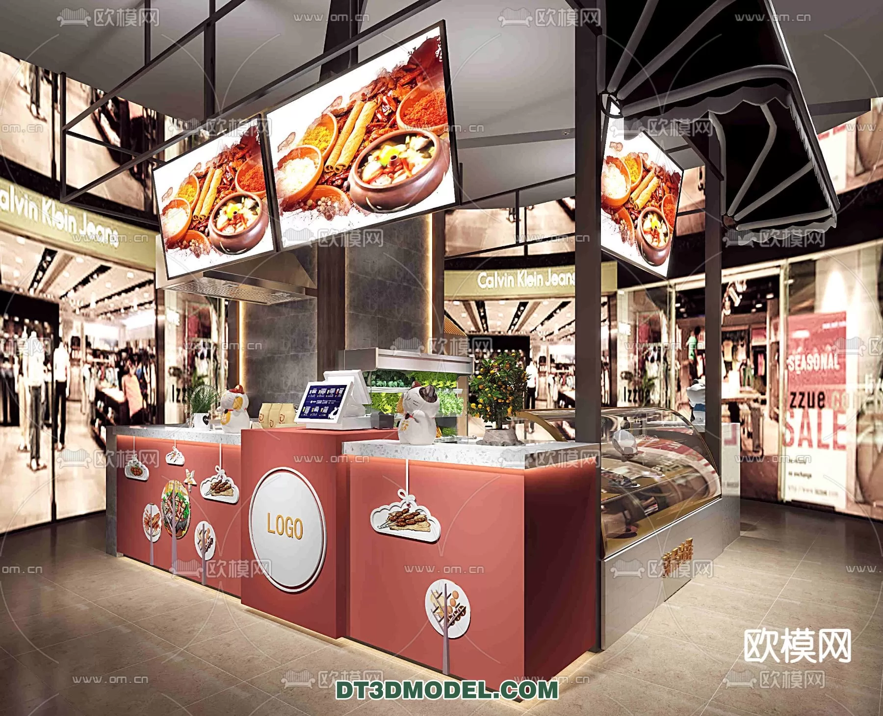 STREET VENDOR CART – 3D MODELS – 058