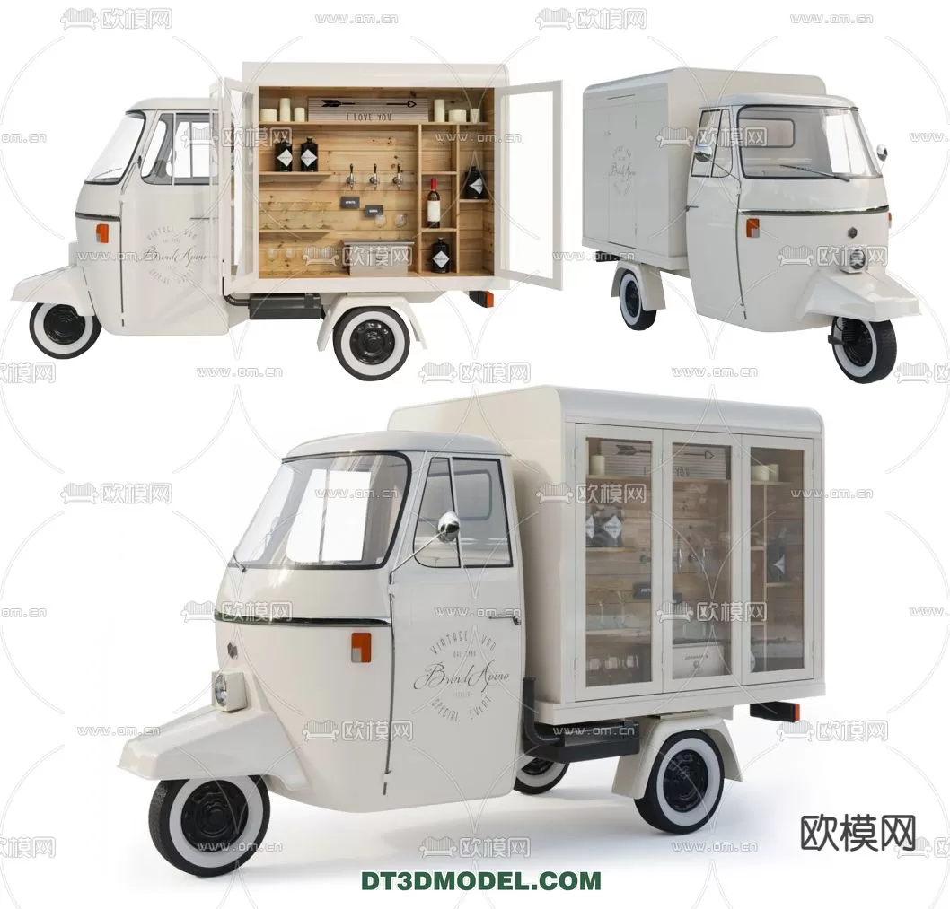 STREET VENDOR CART – 3D MODELS – 059