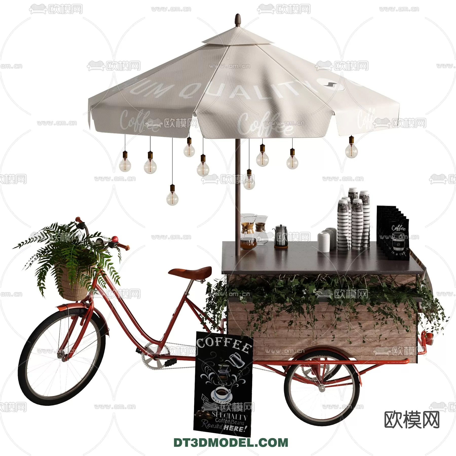 STREET VENDOR CART – 3D MODELS – 067