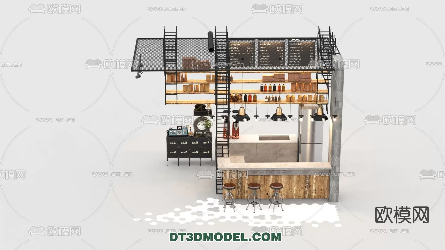 STREET VENDOR CART – 3D MODELS – 071